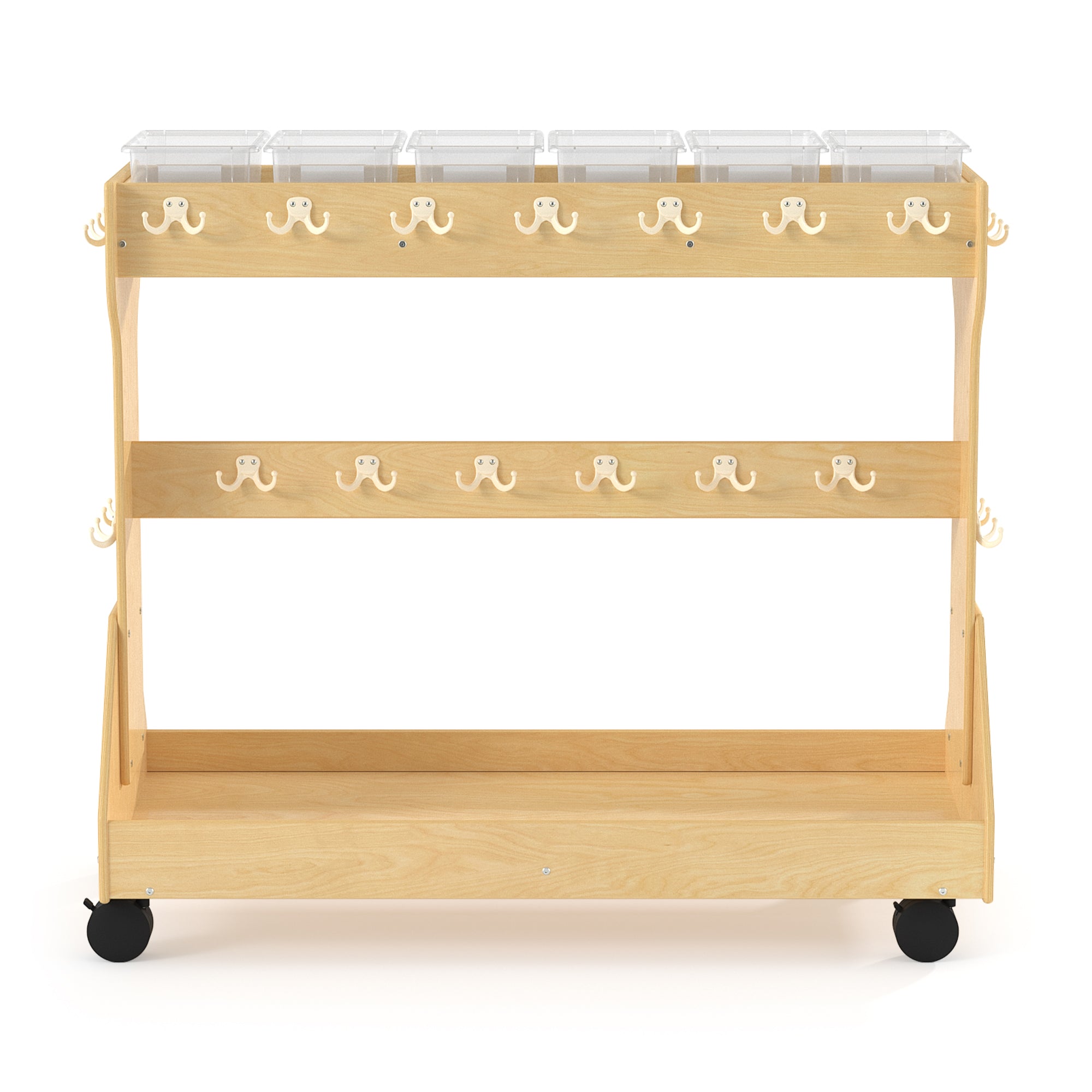 Jonti-Craft® Mobile Backpack Cart – with Clear Cubbie-Trays — 39480JC_front.jpg
