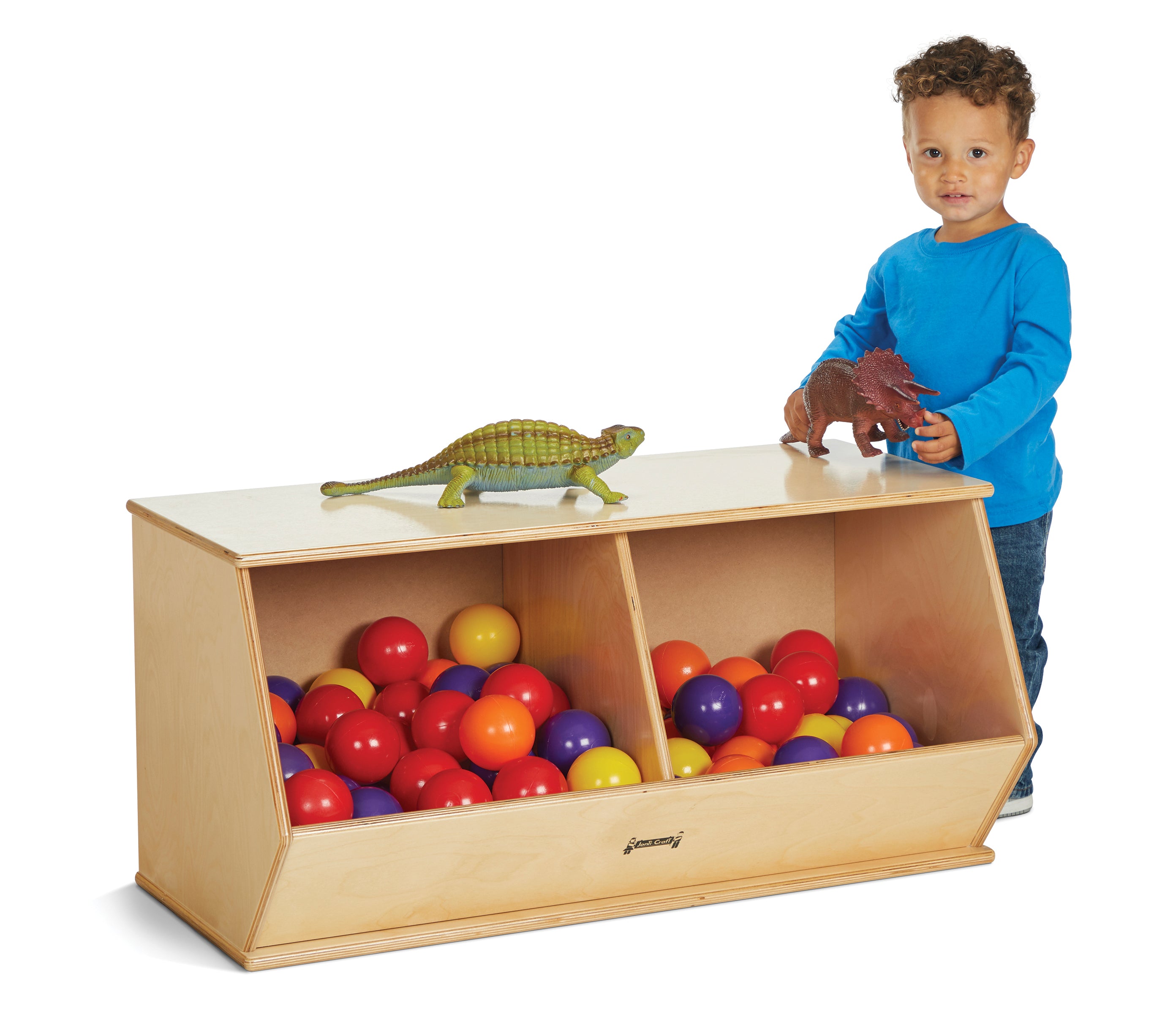 Jonti-Craft® Stacking Beveled Crate – Duplex — 3957JC_wkid.jpg