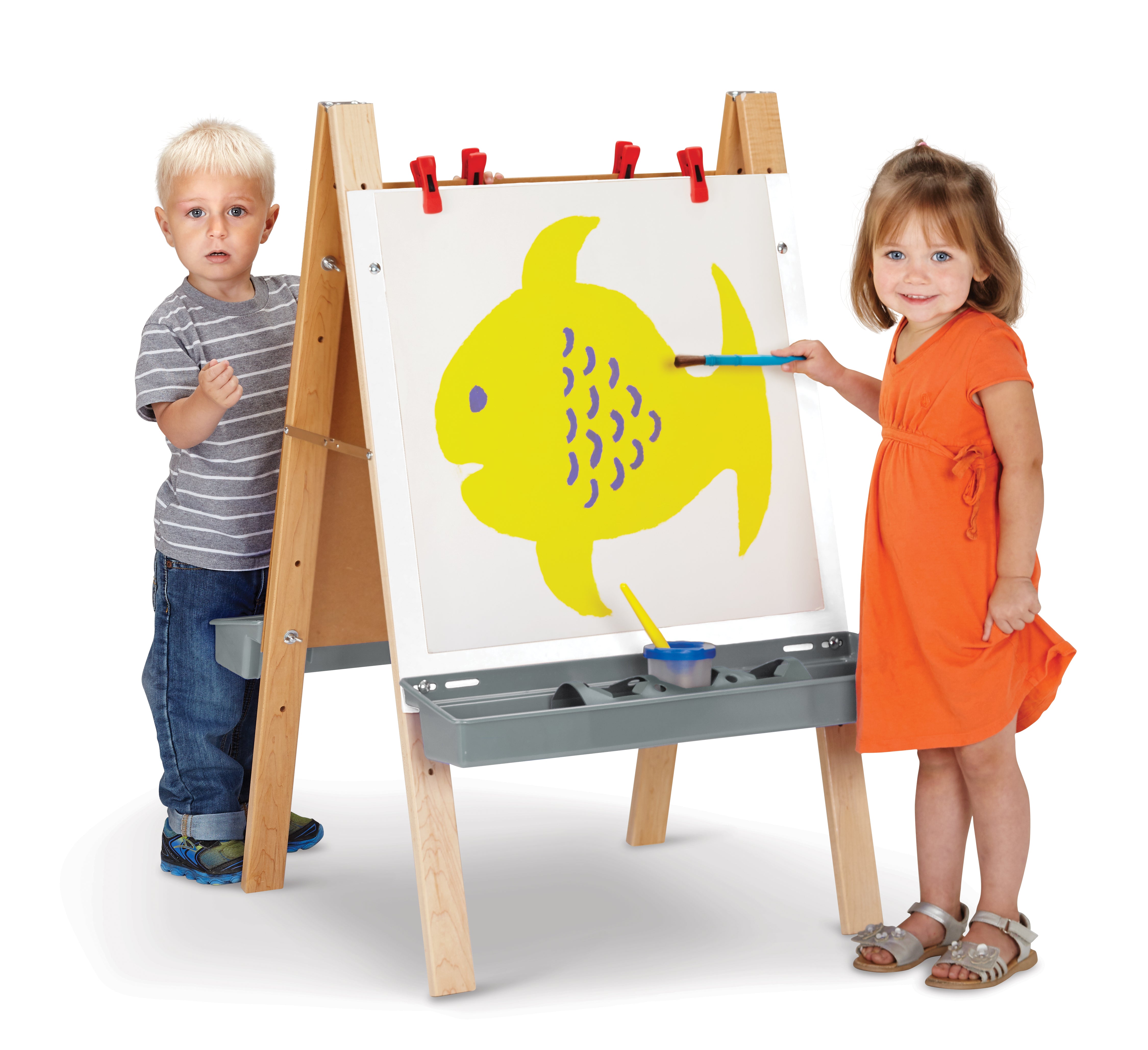 Jonti-Craft® Toddler Adjustable Easel — 4181JC_wkid.jpg