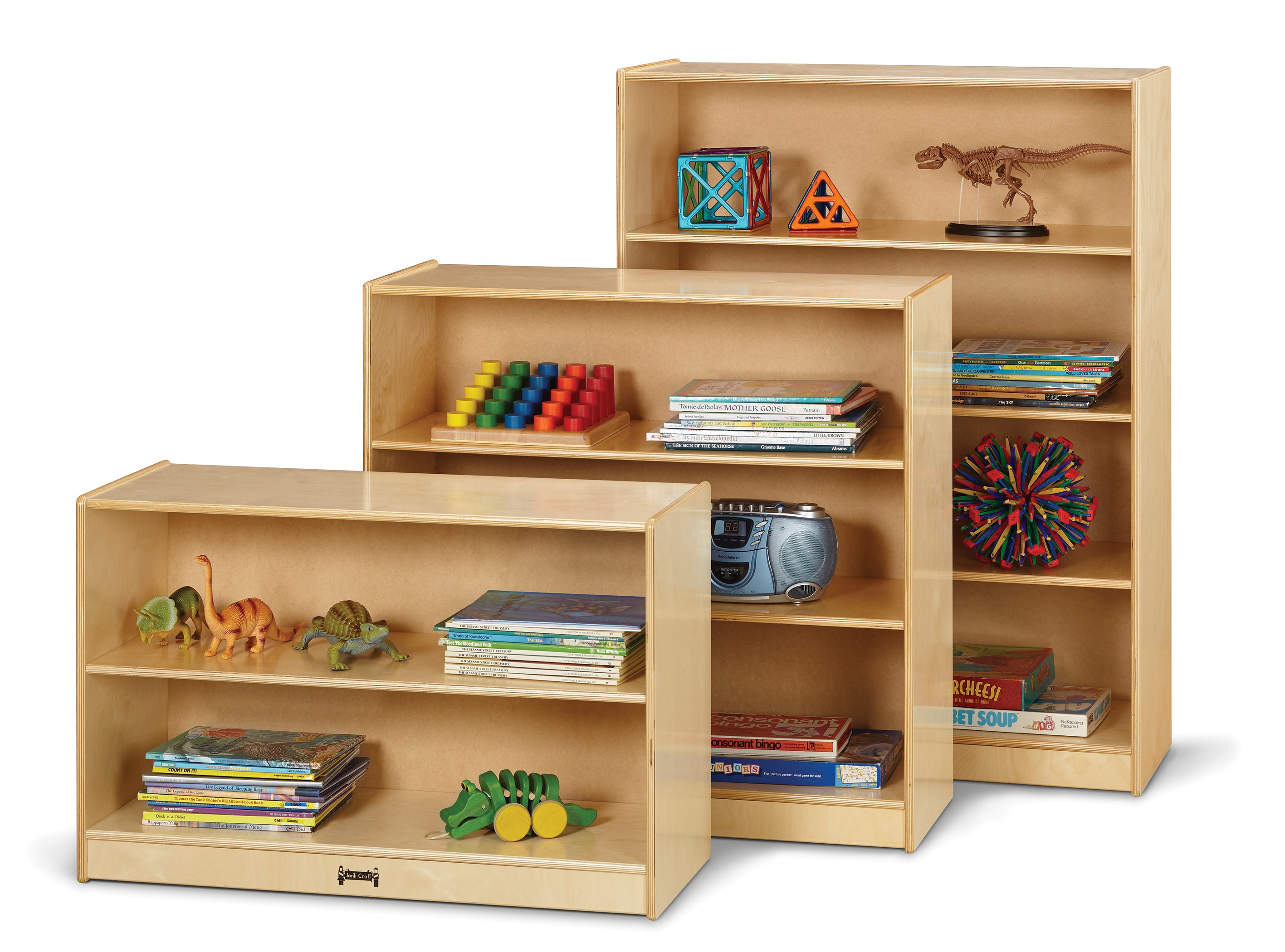 Jonti-Craft® Tall Fixed Straight-Shelf Bookcase — 0523JC_5229JC_5232JC.jpg