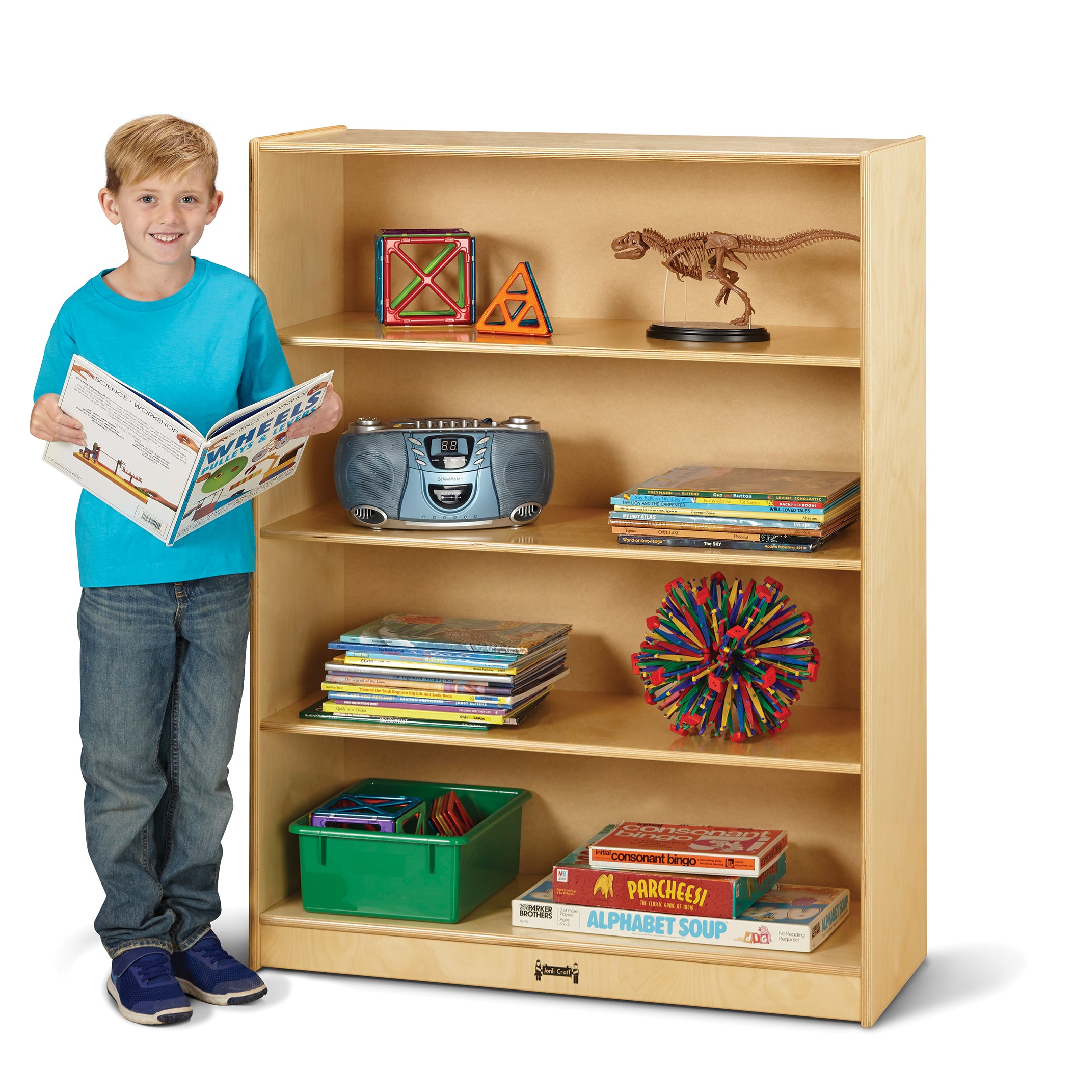 Jonti-Craft® Tall Fixed Straight-Shelf Bookcase — 5229JC_wkid.jpg