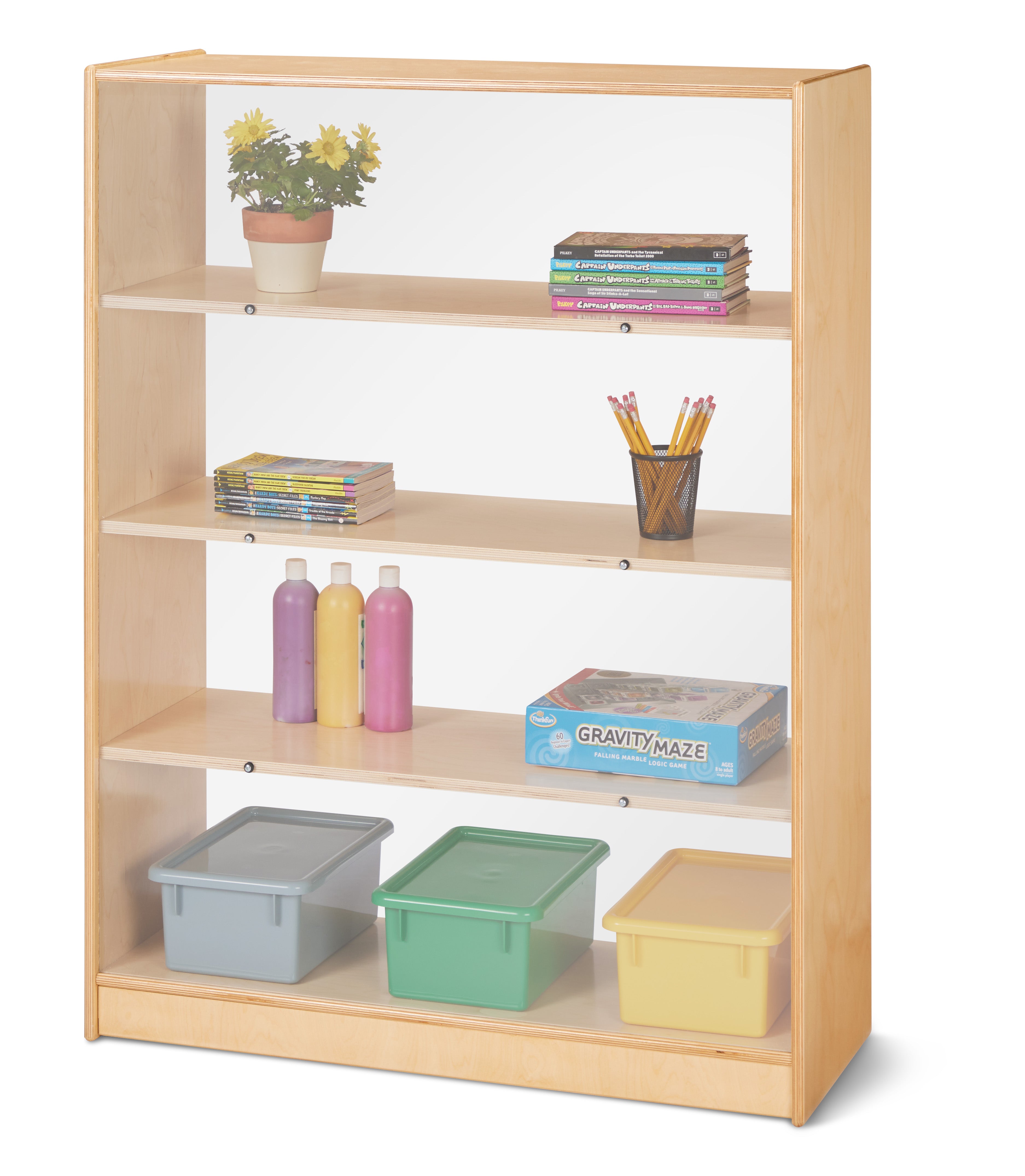 Jonti-Craft® Tall Fixed Straight-Shelf Bookcase — 5229JCPL.jpg