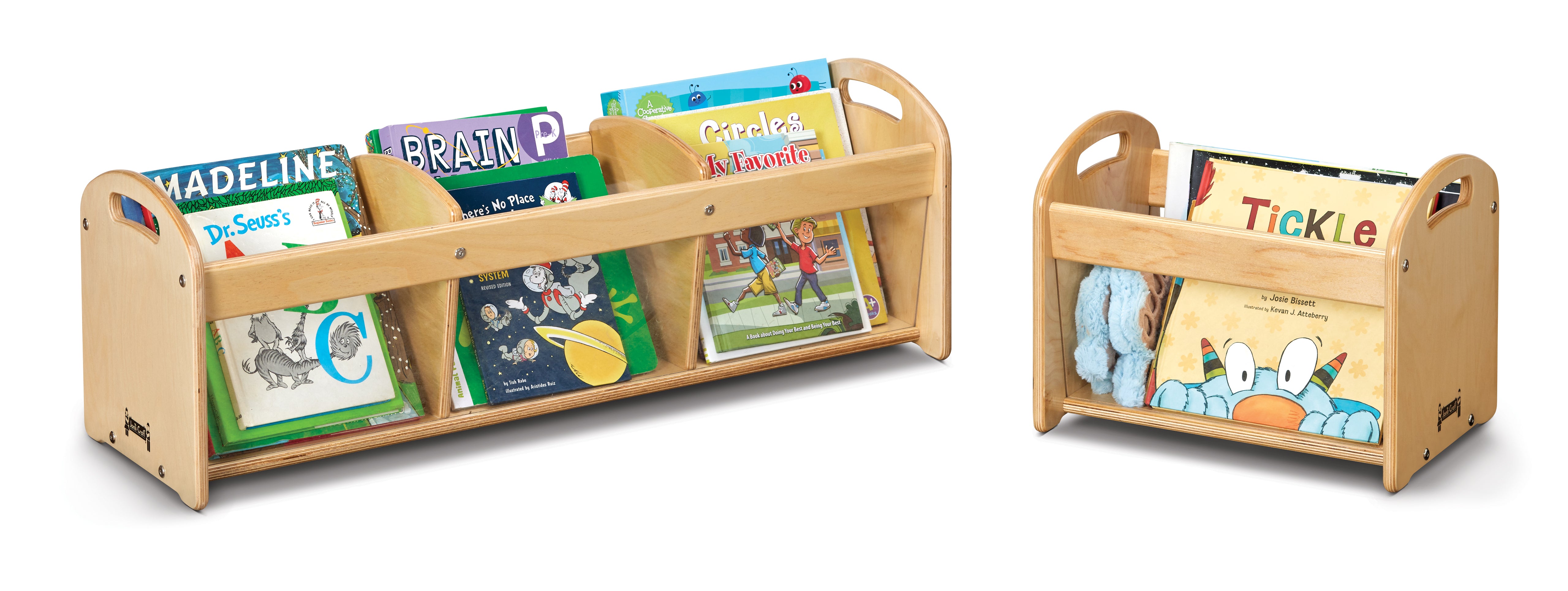 Jonti-Craft® Toddler See-Thru Book Browser — 5375JC_5376JC_wbooks.jpg