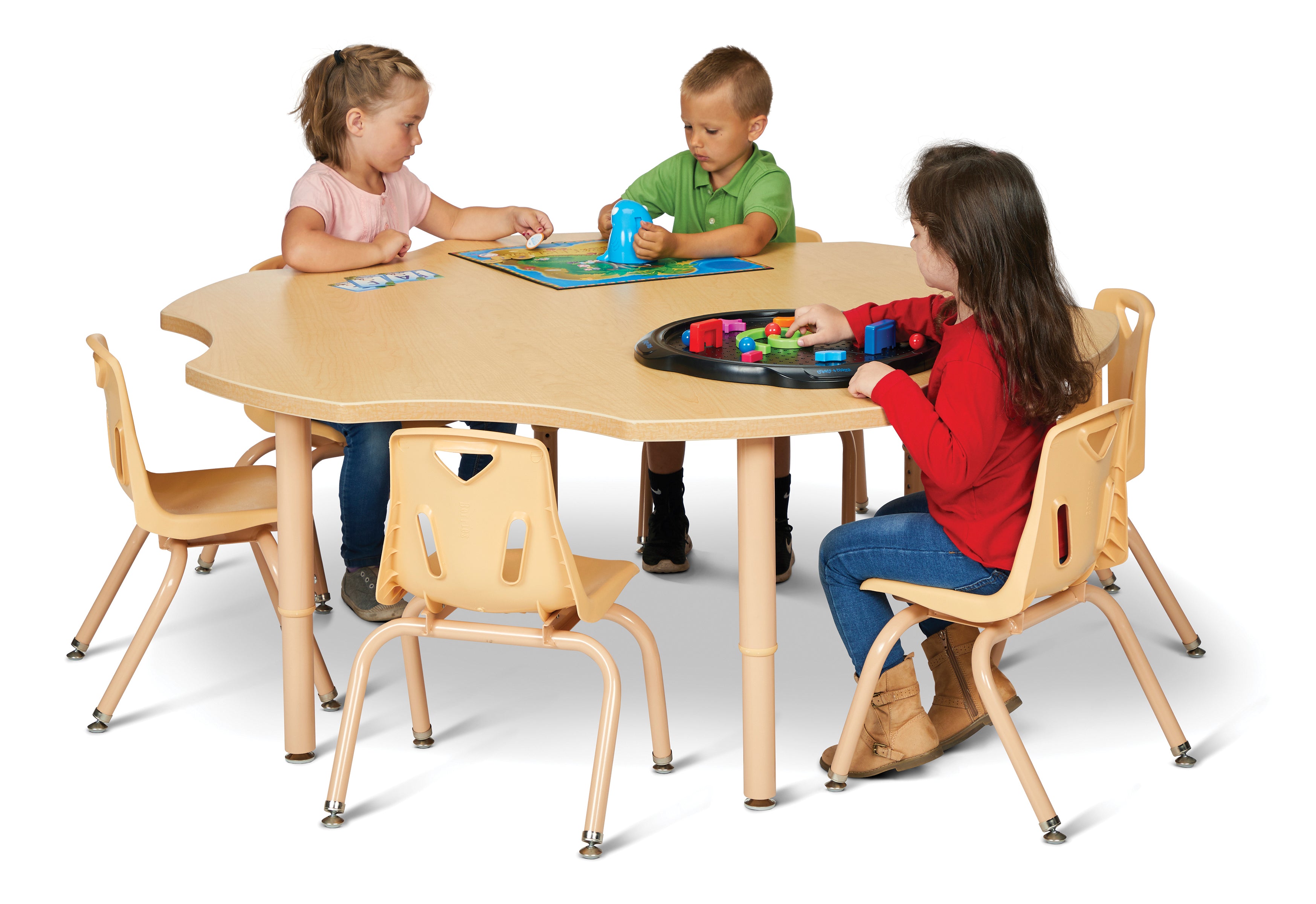 Jonti-Craft® Purpose+ Six leaf Table — 6267JCP251_wkids.jpg
