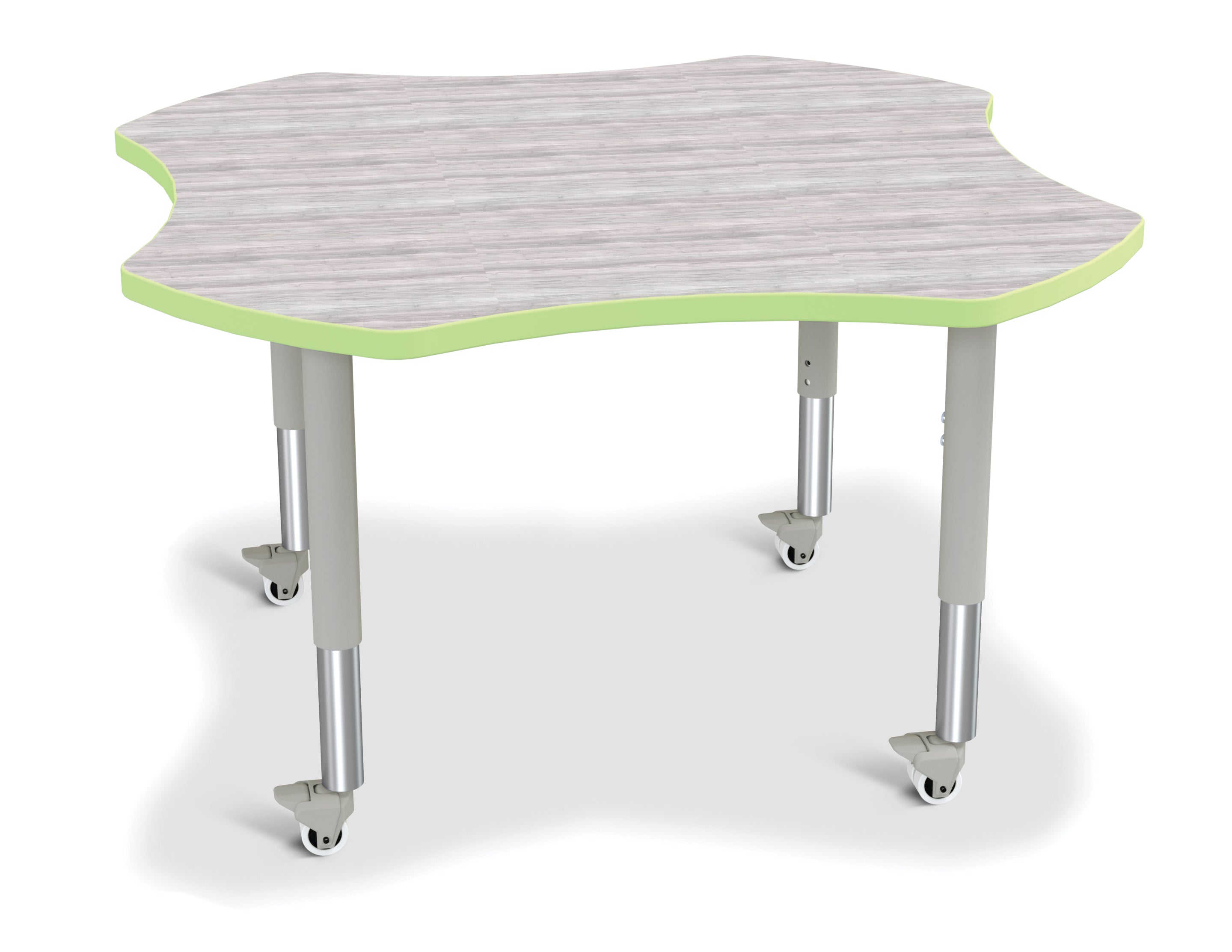 Berries® Four Leaf Activity Table - Driftwood — 6453JCM451.jpg
