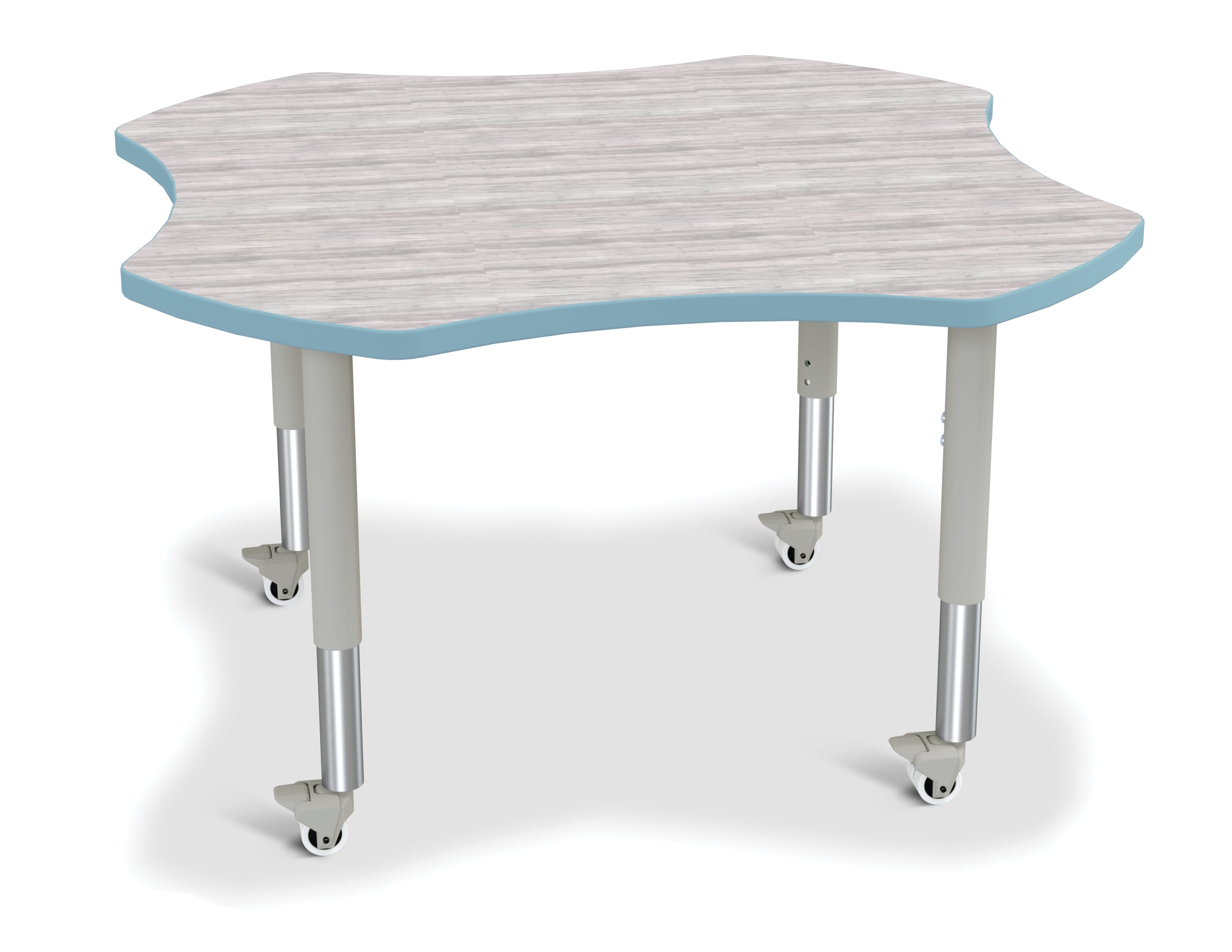Berries® Four Leaf Activity Table - Driftwood — 6453JCM452.jpg