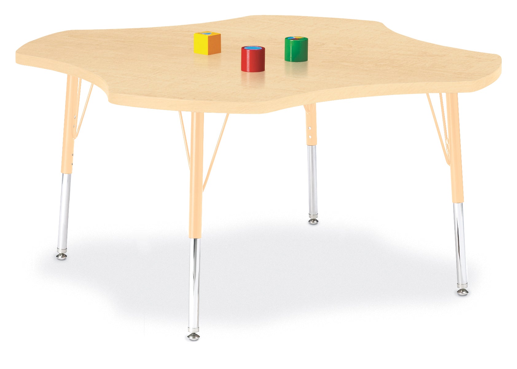 Berries® Four Leaf Activity Table - Maple — 6453JCE251.jpg