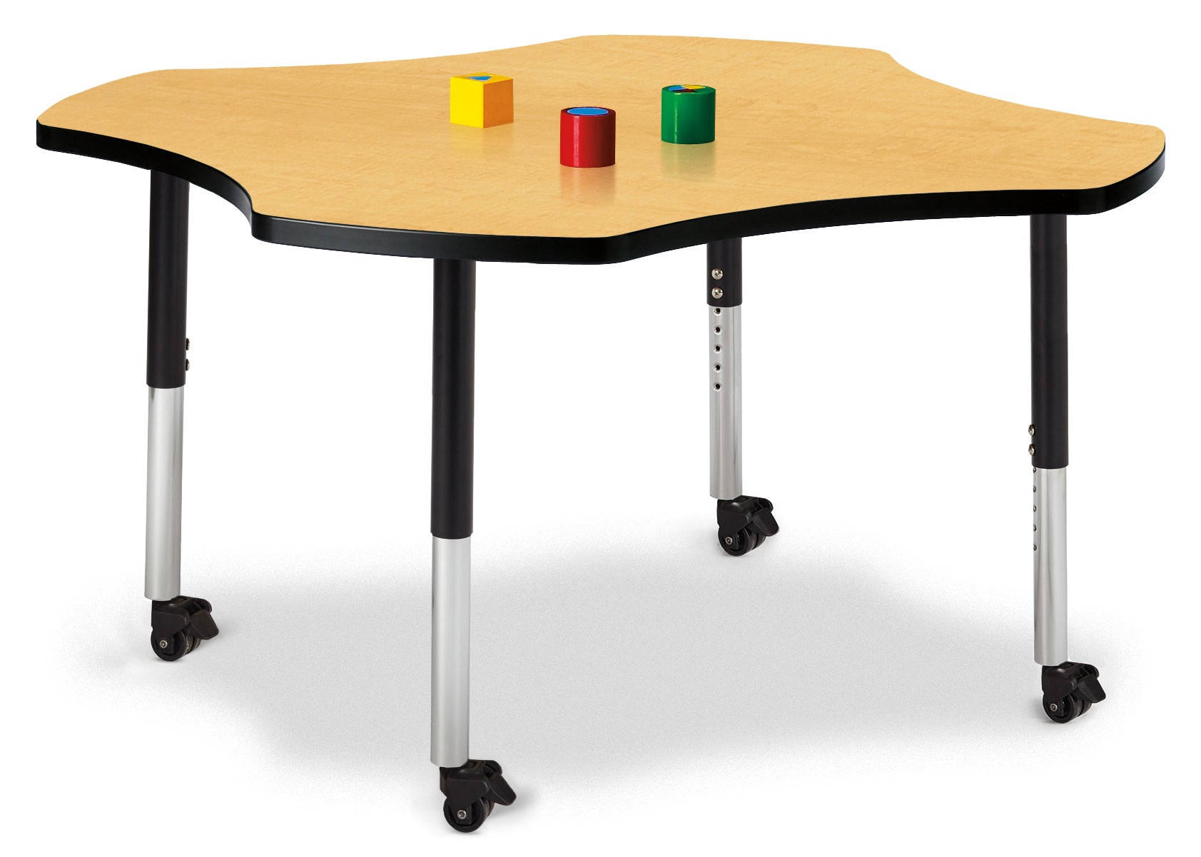 Berries® Four Leaf Activity Table - Maple — 6453JCM011.jpg