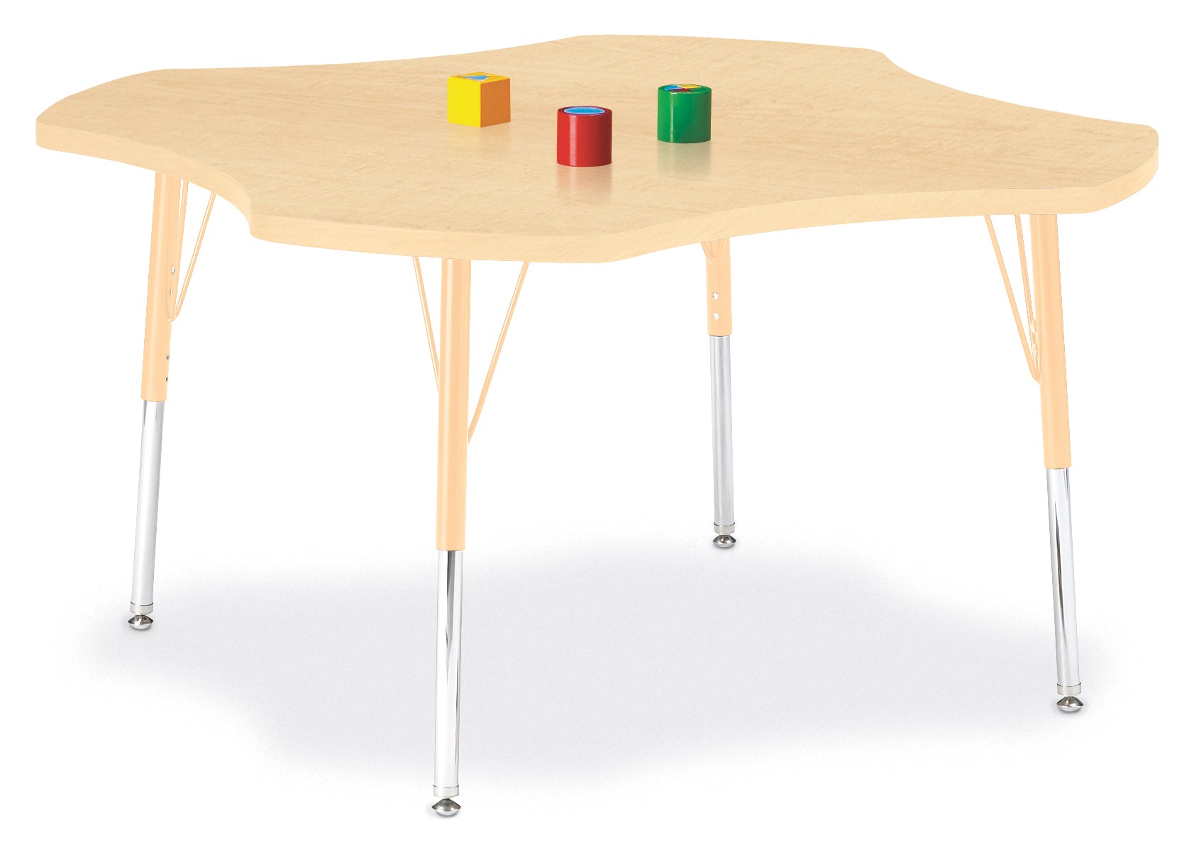 Berries® Four Leaf Activity Table - Maple — 6453JCA251.jpg