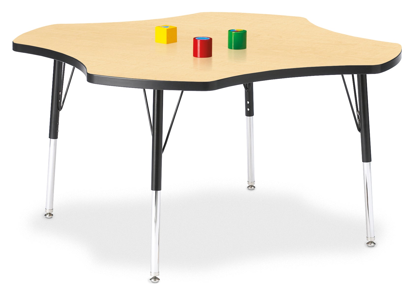 Berries® Four Leaf Activity Table - Maple — 6453JCE011.jpg
