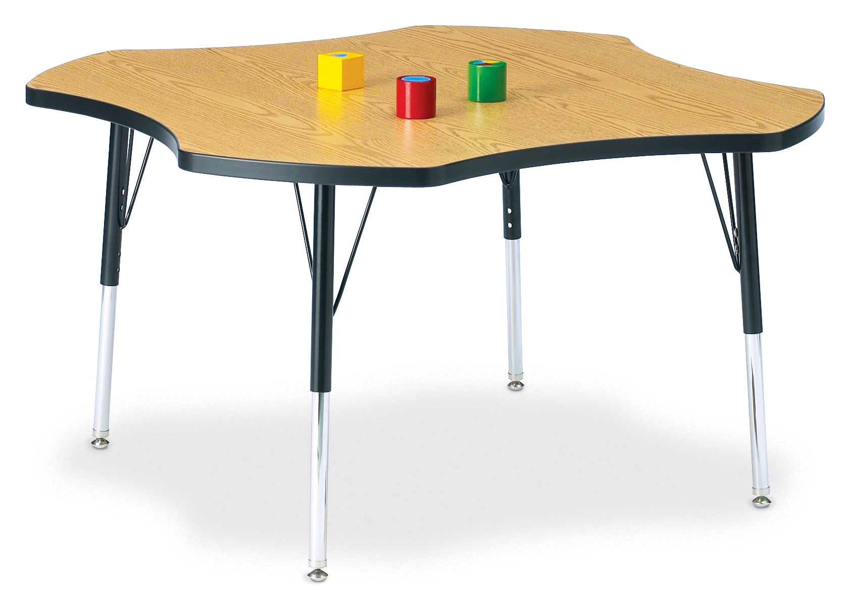 Berries® Four Leaf Activity Table - Oak — 6453JCE210.jpg