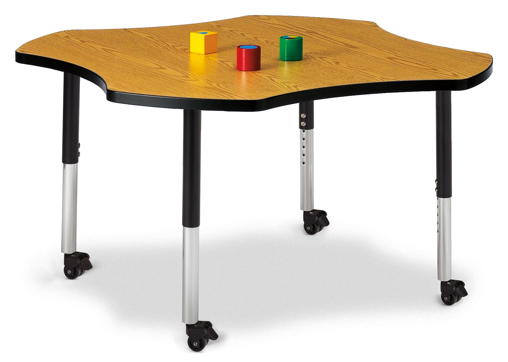 Berries® Four Leaf Activity Table - Oak — 6453JCM210.jpg