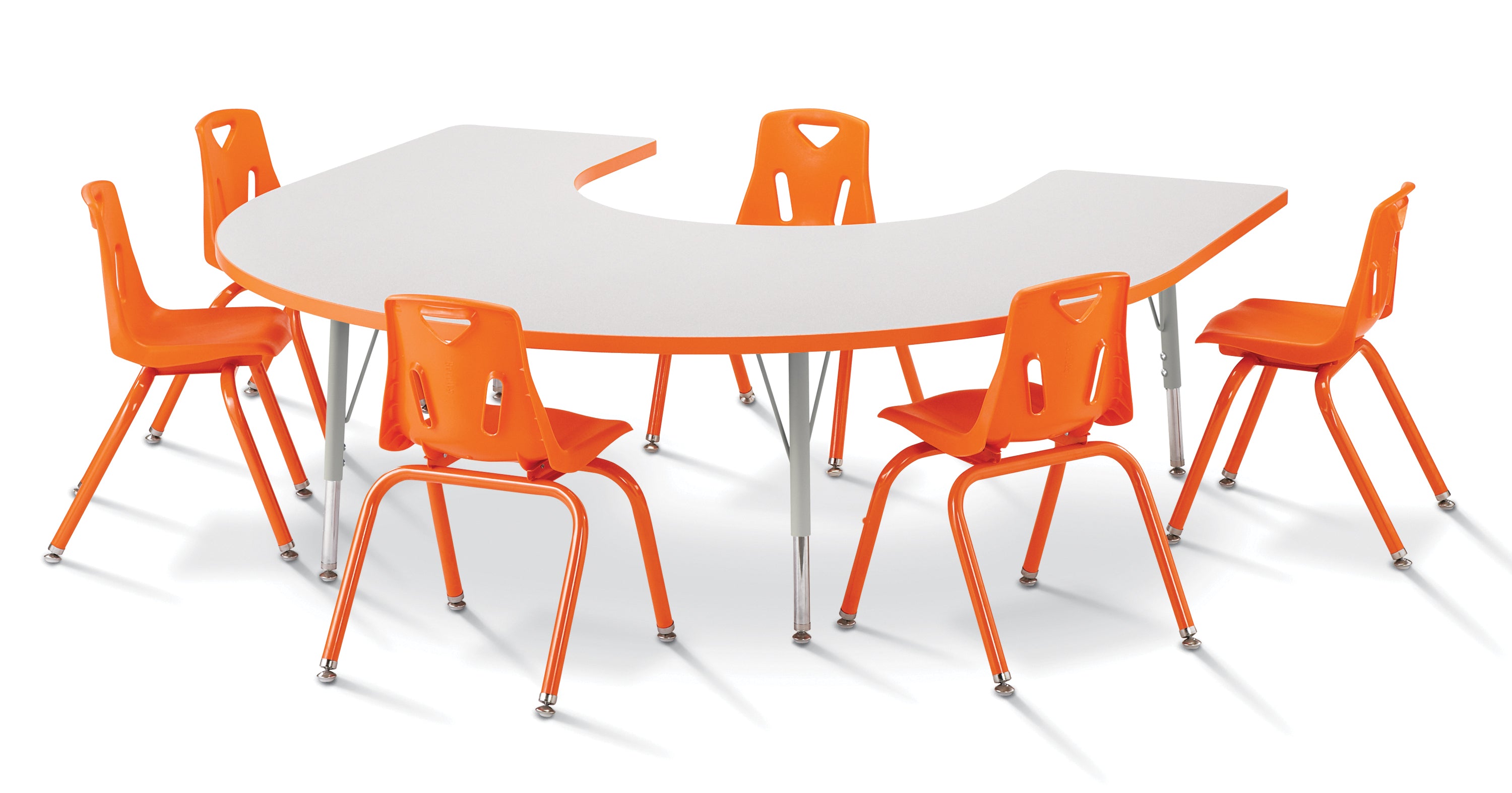 Berries® Horseshoe Activity Table - Freckled — 6445JCE114_wchairs.jpg