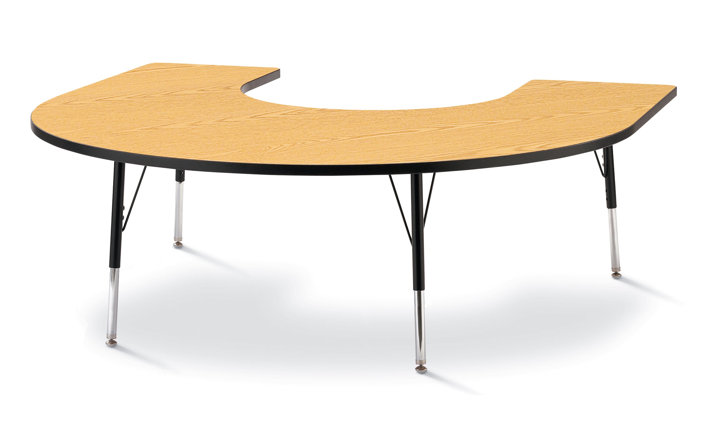 Berries® Horseshoe Activity Table - Oak — 6445JCA210.jpg