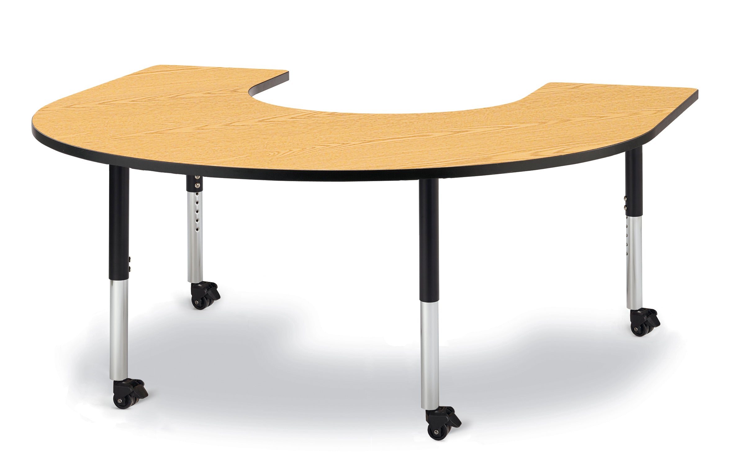 Berries® Horseshoe Activity Table - Oak — 6445JCM210.jpg