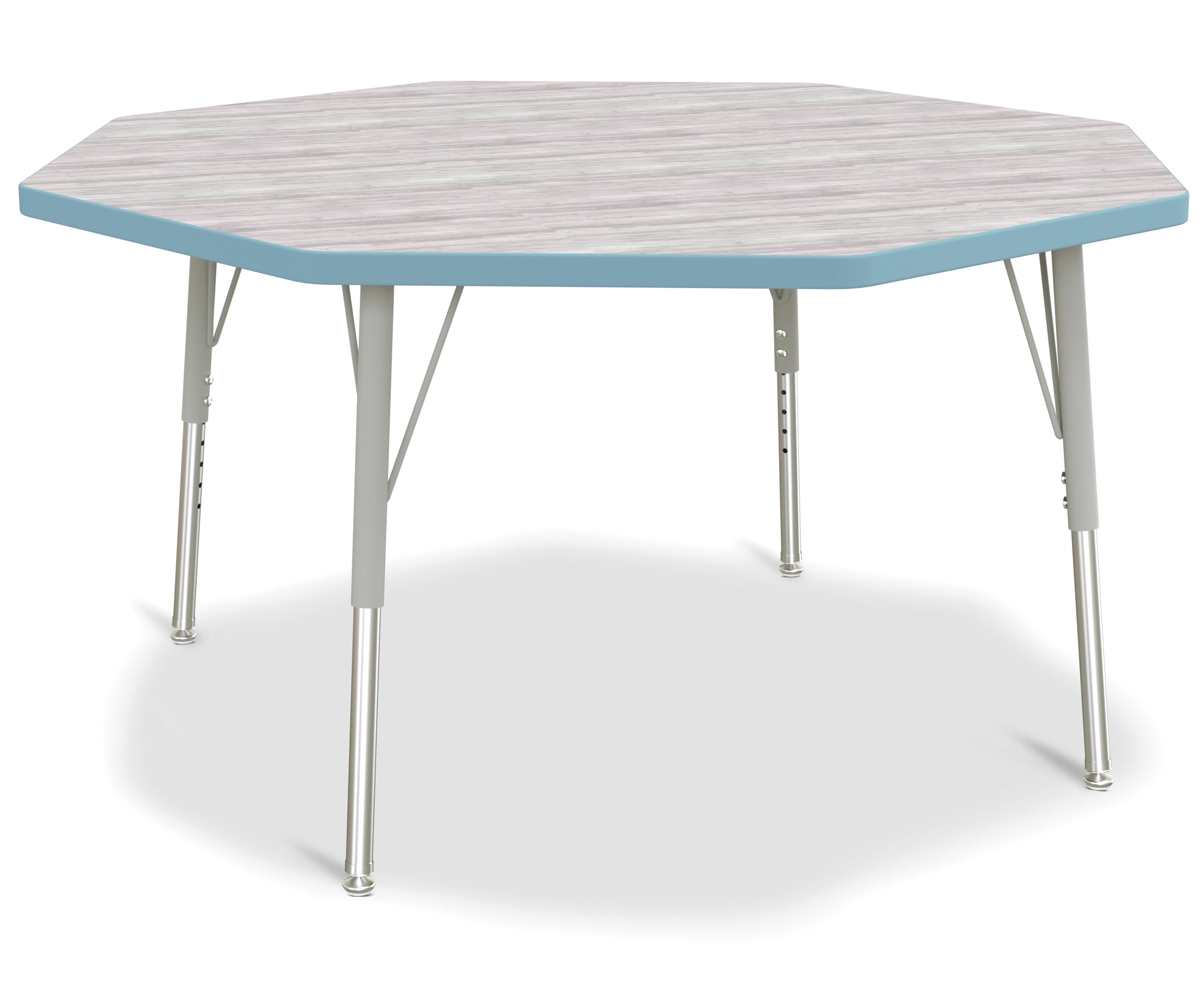 Berries® Octagon Activity Table - Driftwood — 6428JCE452.jpg