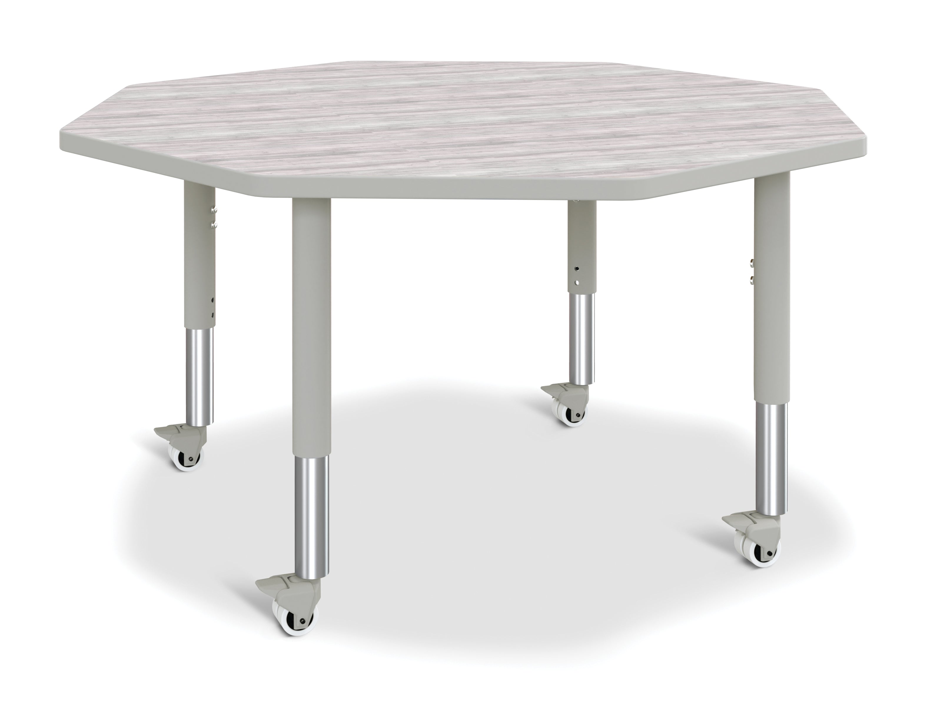 Berries® Octagon Activity Table - Driftwood — 6428JCM450.jpg