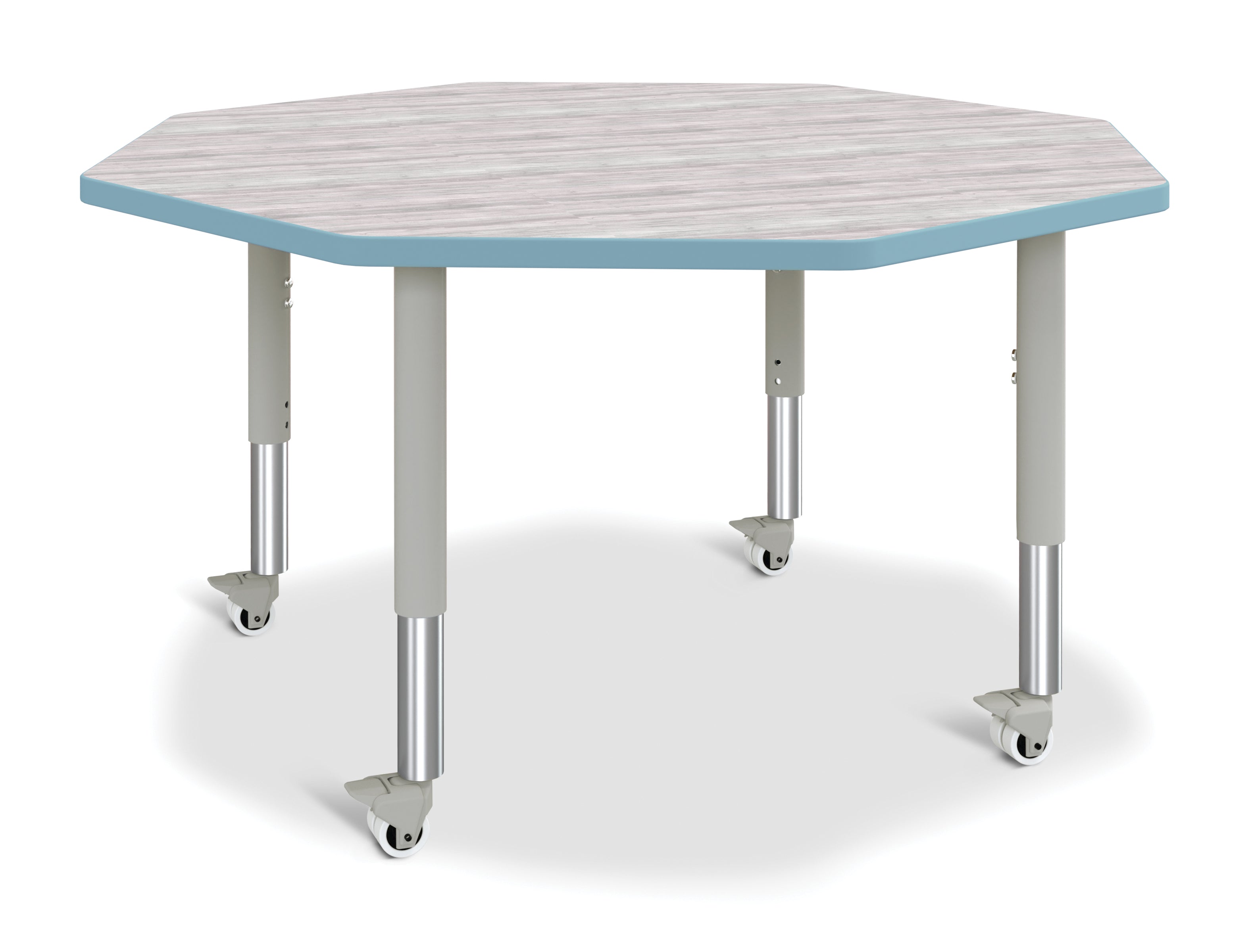Berries® Octagon Activity Table - Driftwood — 6428JCM452.jpg