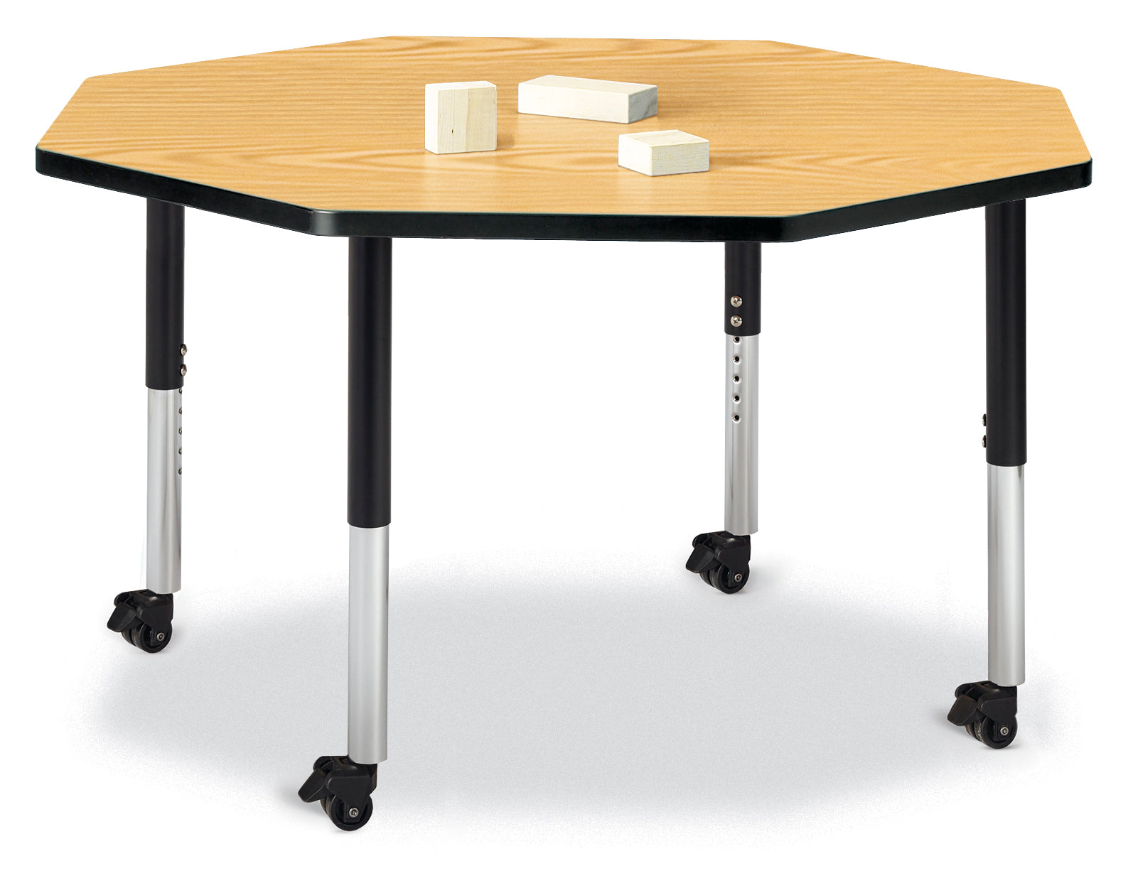Berries® Octagon Activity Table - Oak — 6428JCM210.jpg