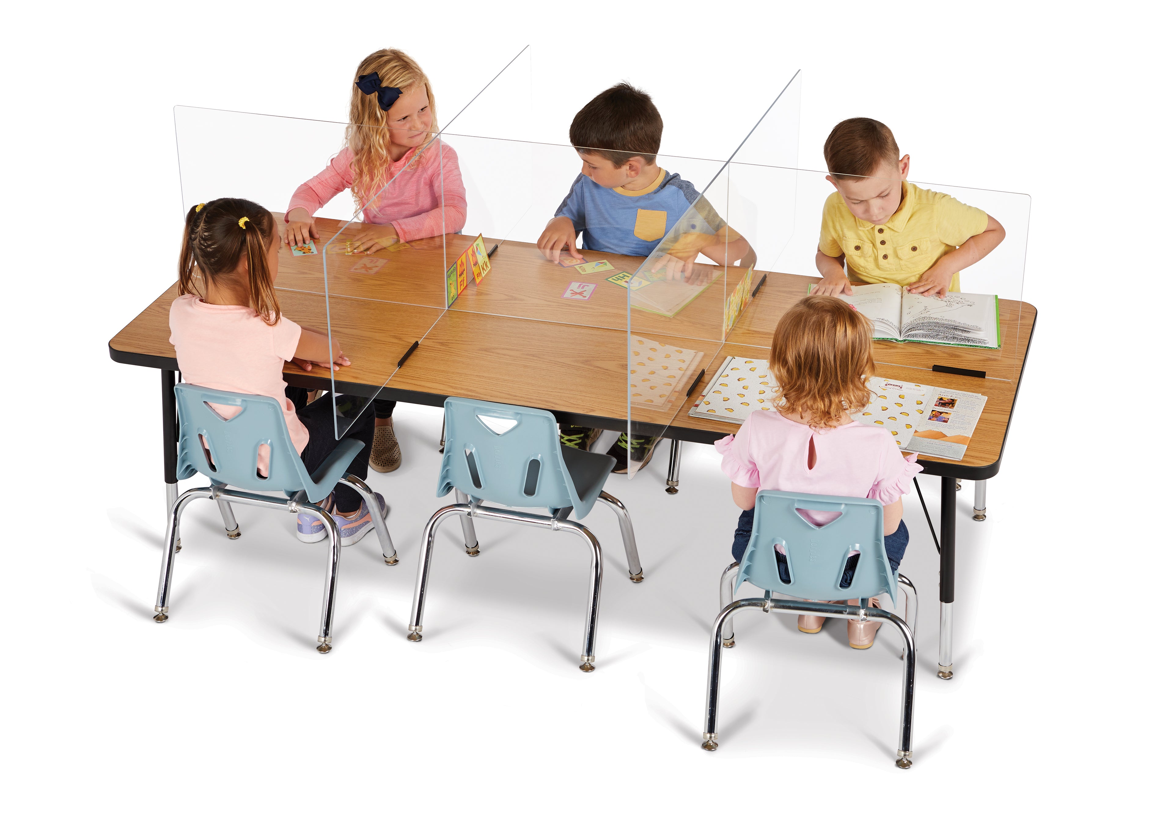 Berries® Rectangle Activity Table - Oak — 9835JC_6413JCE210_wkids.jpg