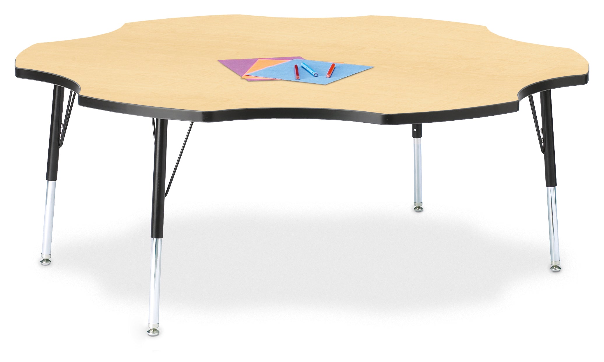 Berries® Six Leaf Activity Table - Maple — 6458JCE011.jpg