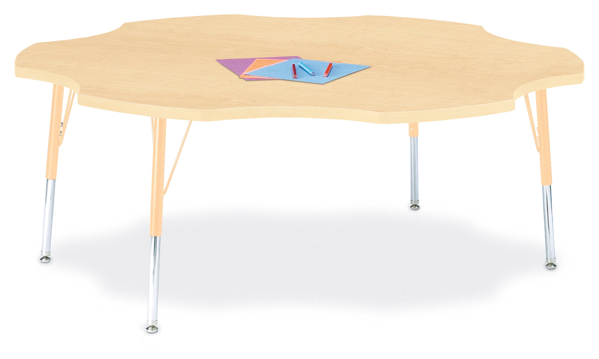 Berries® Six Leaf Activity Table - Maple — 6458JCE251.jpg