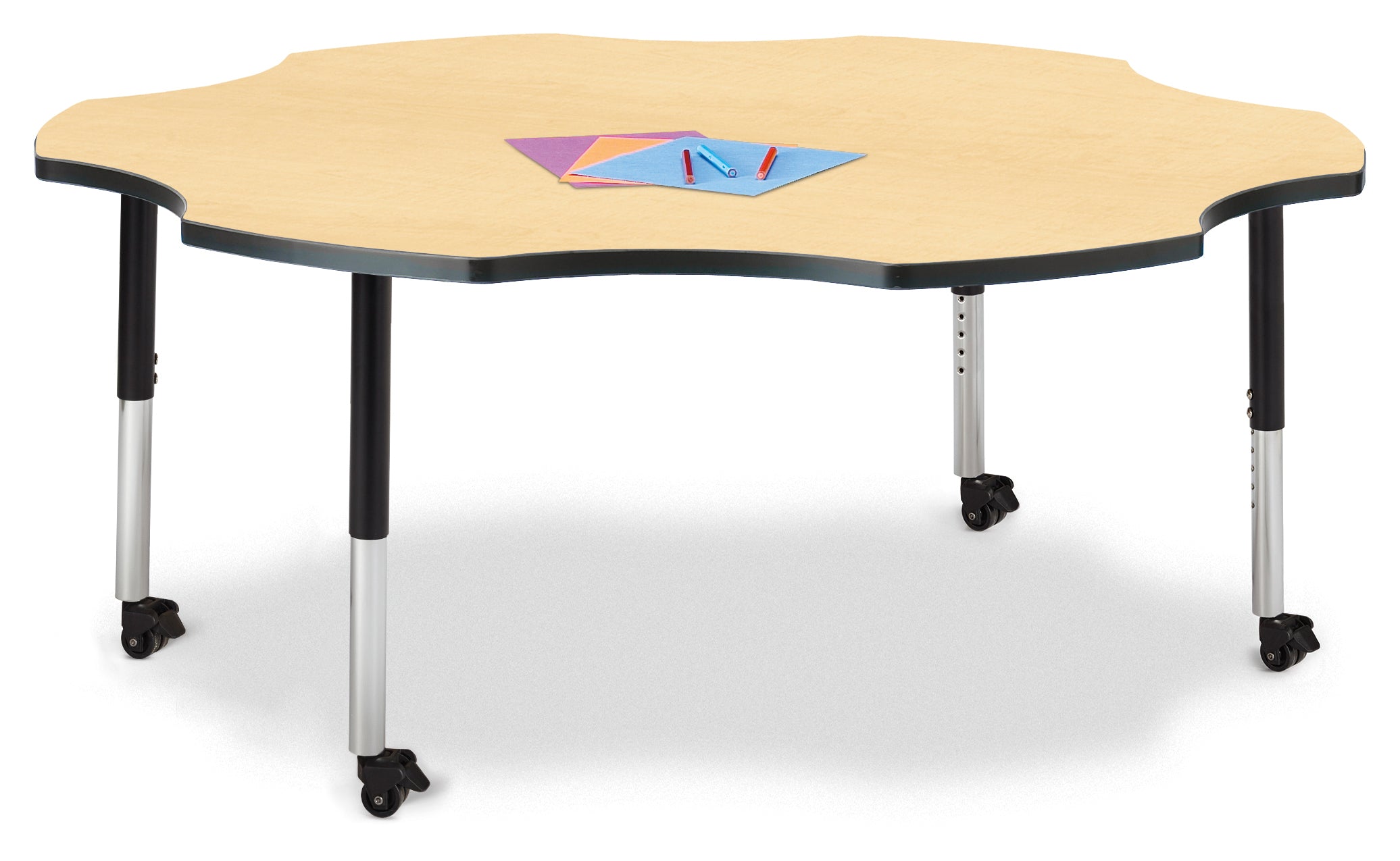 Berries® Six Leaf Activity Table - Maple — 6458JCM011.jpg