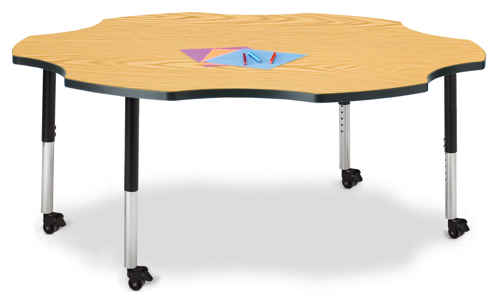 Berries® Six Leaf Activity Table - Oak — 6458JCM210.jpg