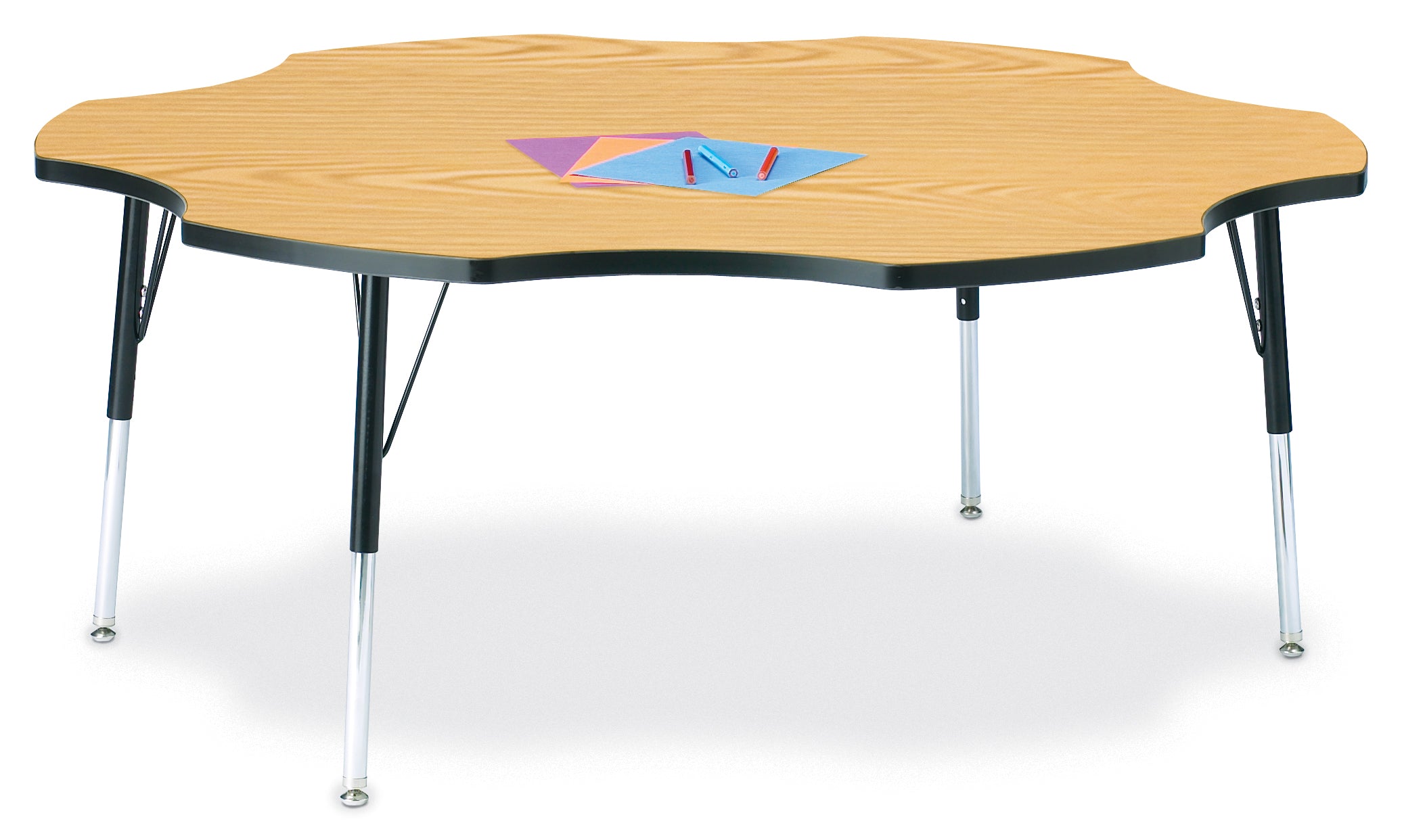 Berries® Six Leaf Activity Table - Oak — 6458JCA210.jpg