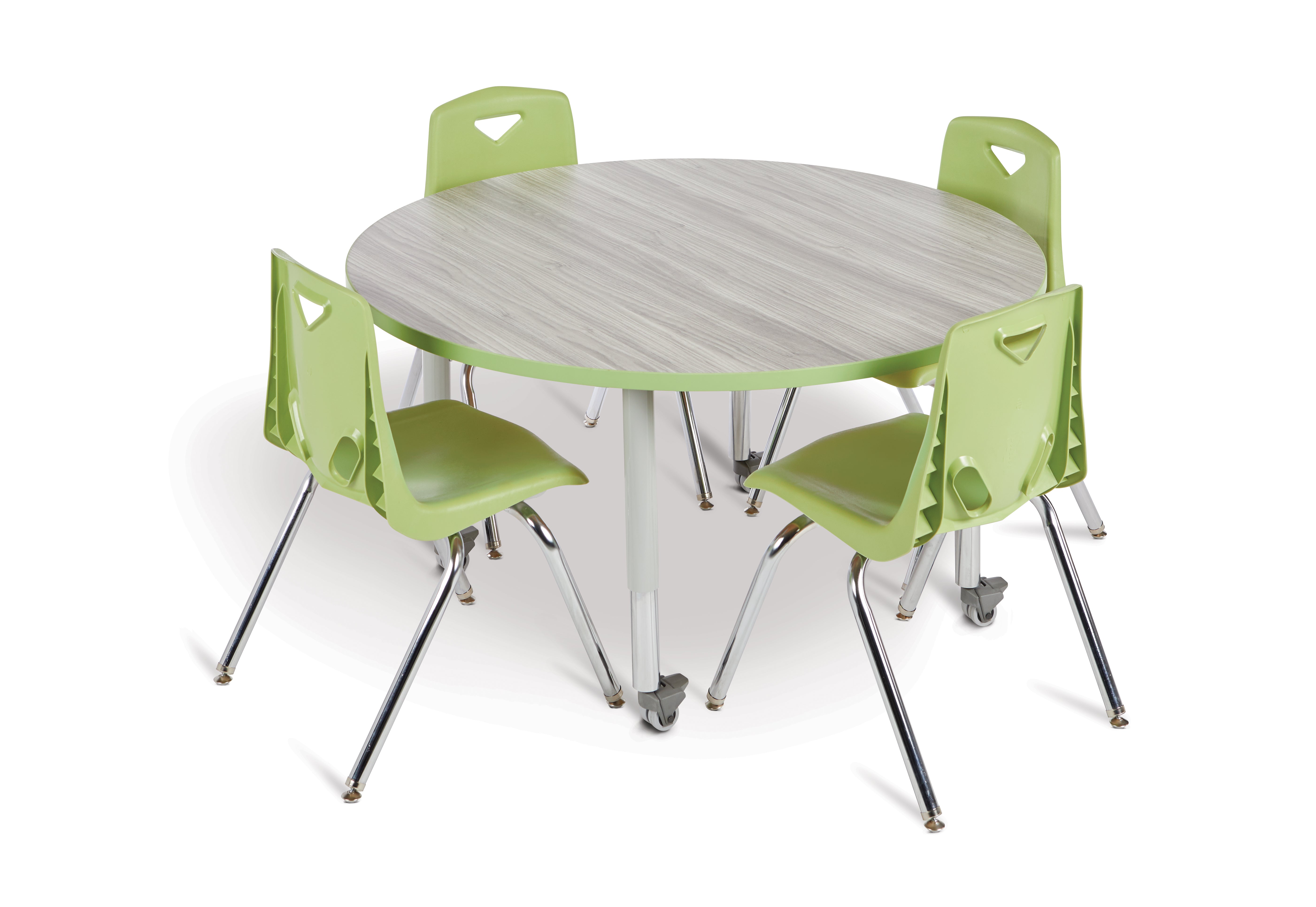 Berries® Stacking Chair with Chrome-Plated Legs — 6433JCM451_8146JC1130.jpg