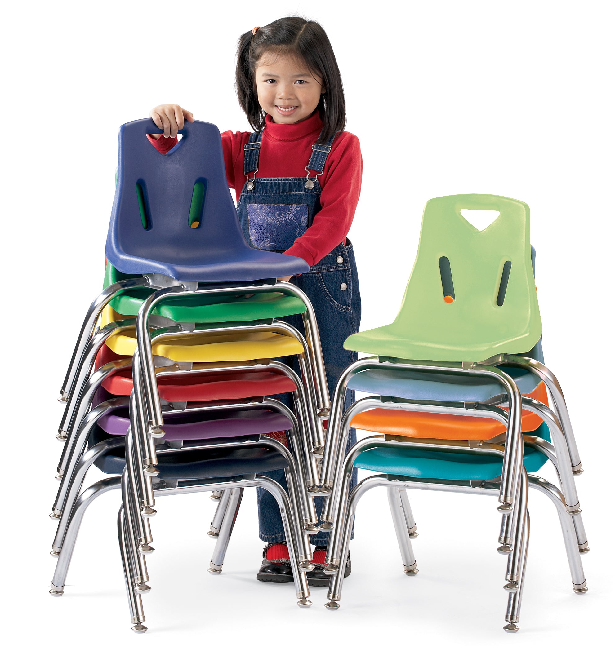 Berries® Stacking Chair with Chrome-Plated Legs — Berries_chrome_stack_wkid.jpg