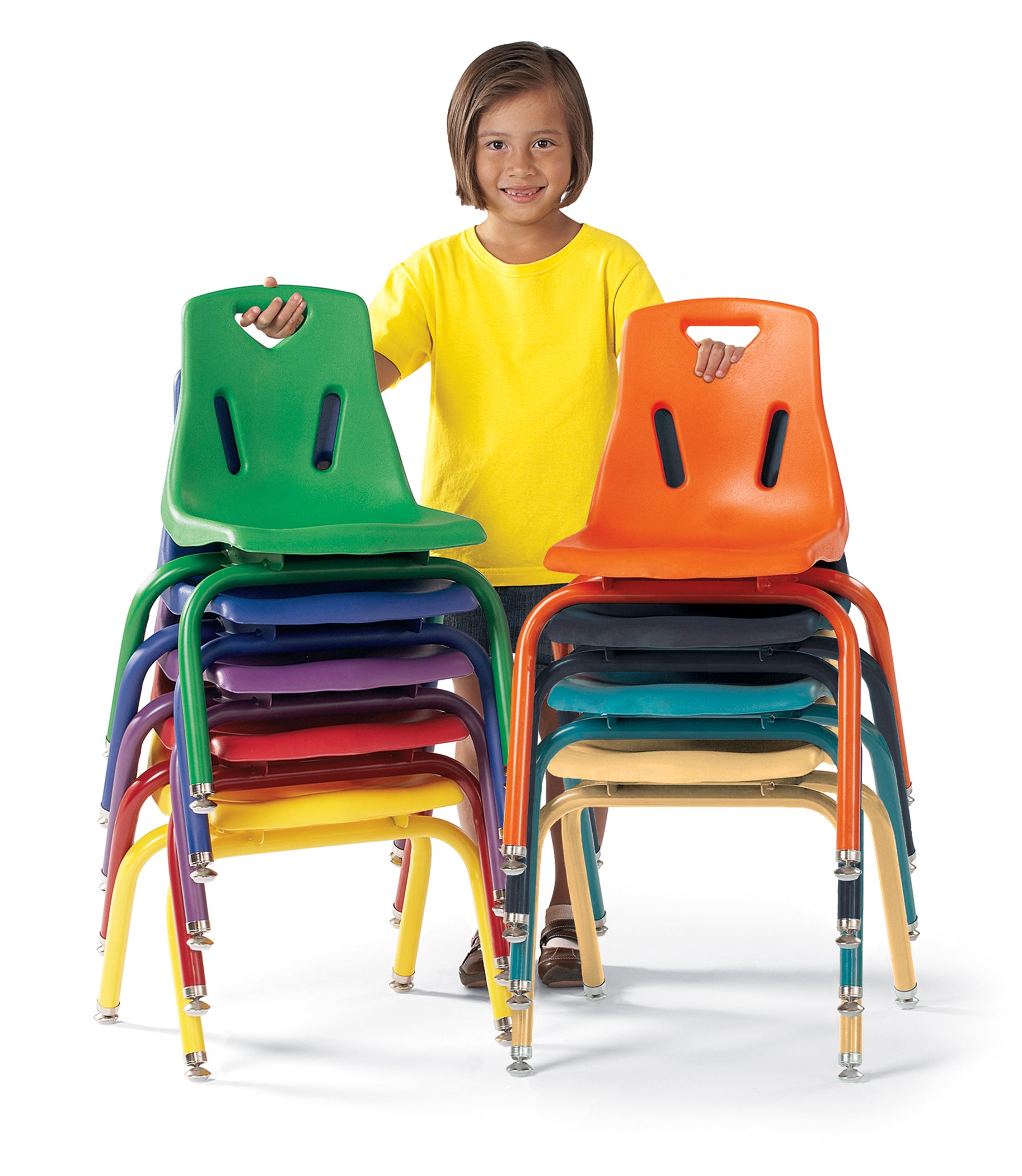 Berries® Stacking Chair with Powder-Coated Legs — Berries_powder_stack_wkid.jpg