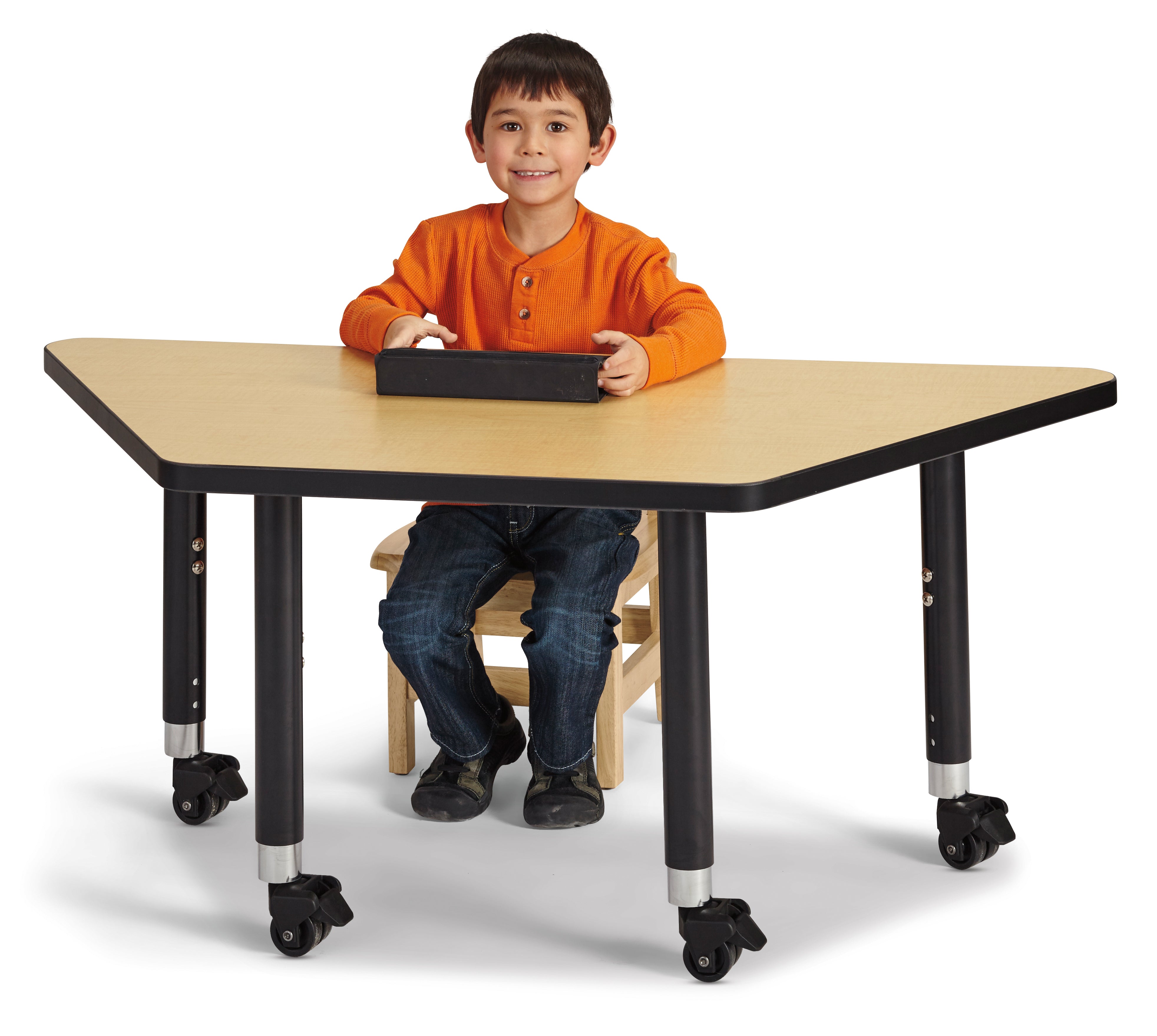 Berries® Trapezoid Activity Table - Maple — 6438JCM011_wkid.jpg