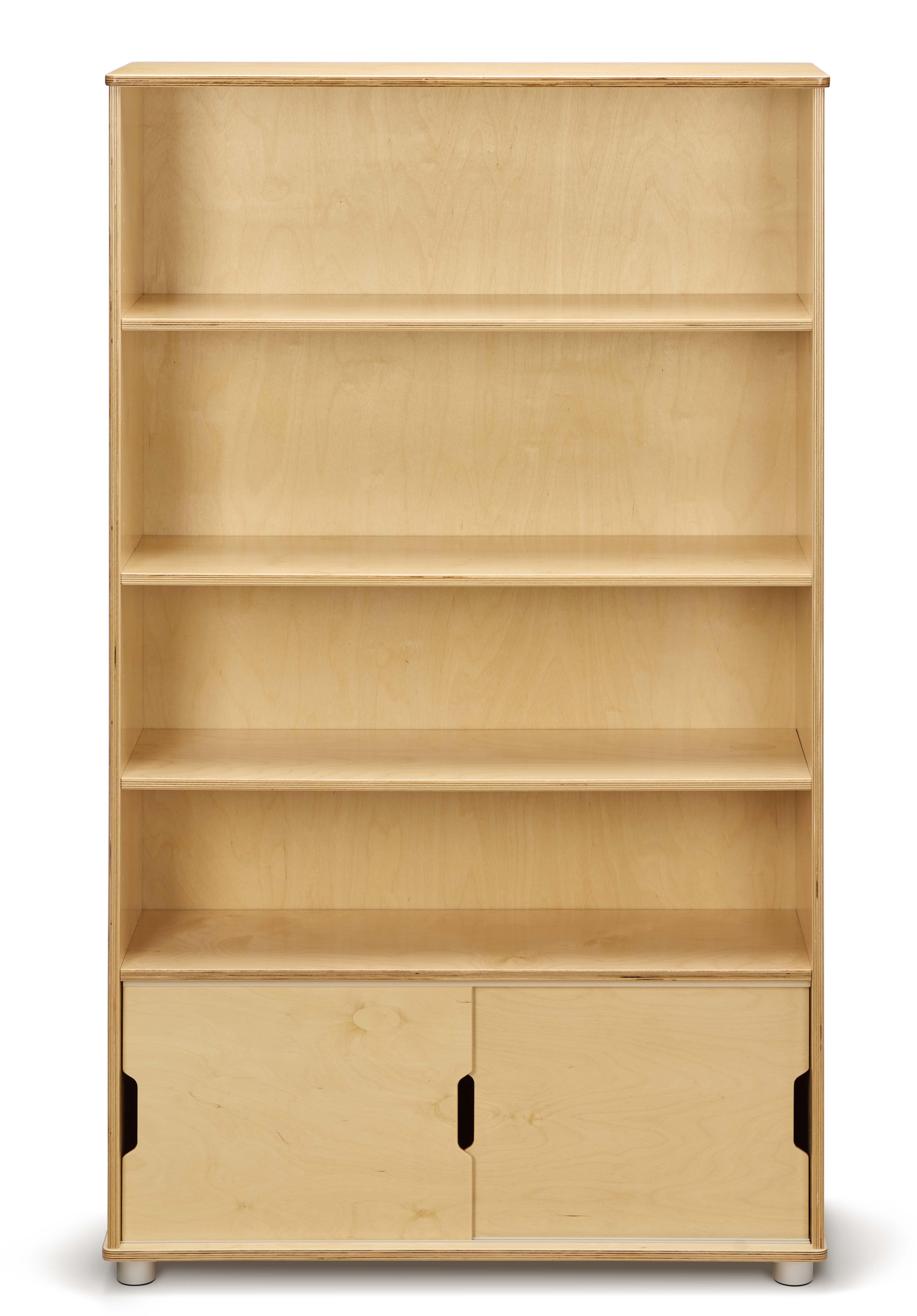 TrueModern® Four-Shelf Bookcase — 1725JC_front.jpg