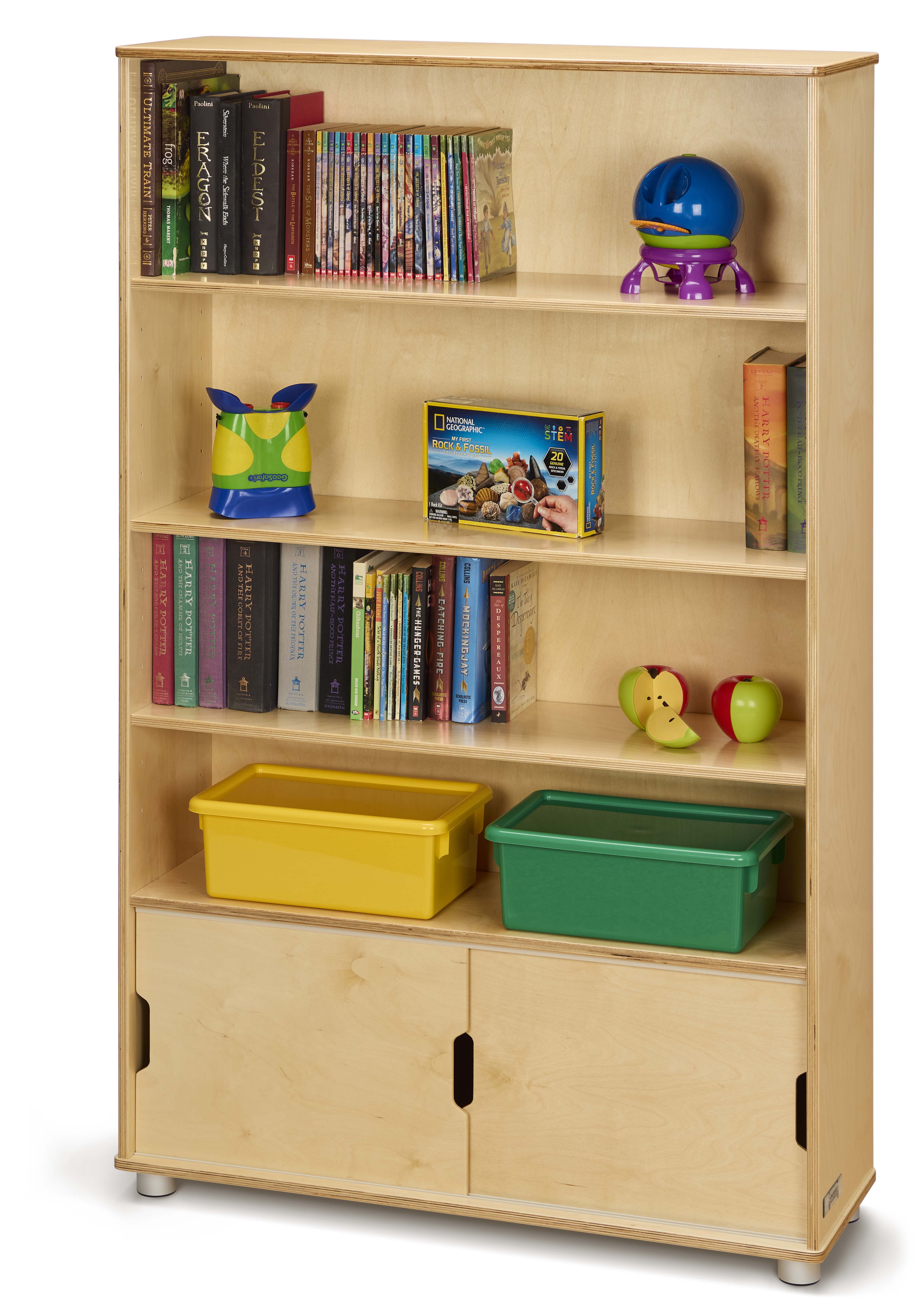 TrueModern® Four-Shelf Bookcase — 1725JC_wprops.jpg