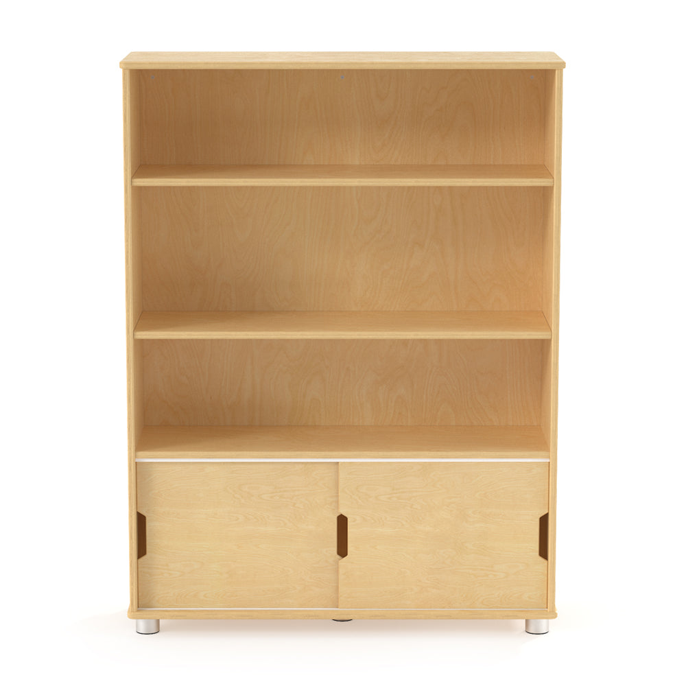 TrueModern® Three-Shelf Bookcase — 1724JC_front.jpg
