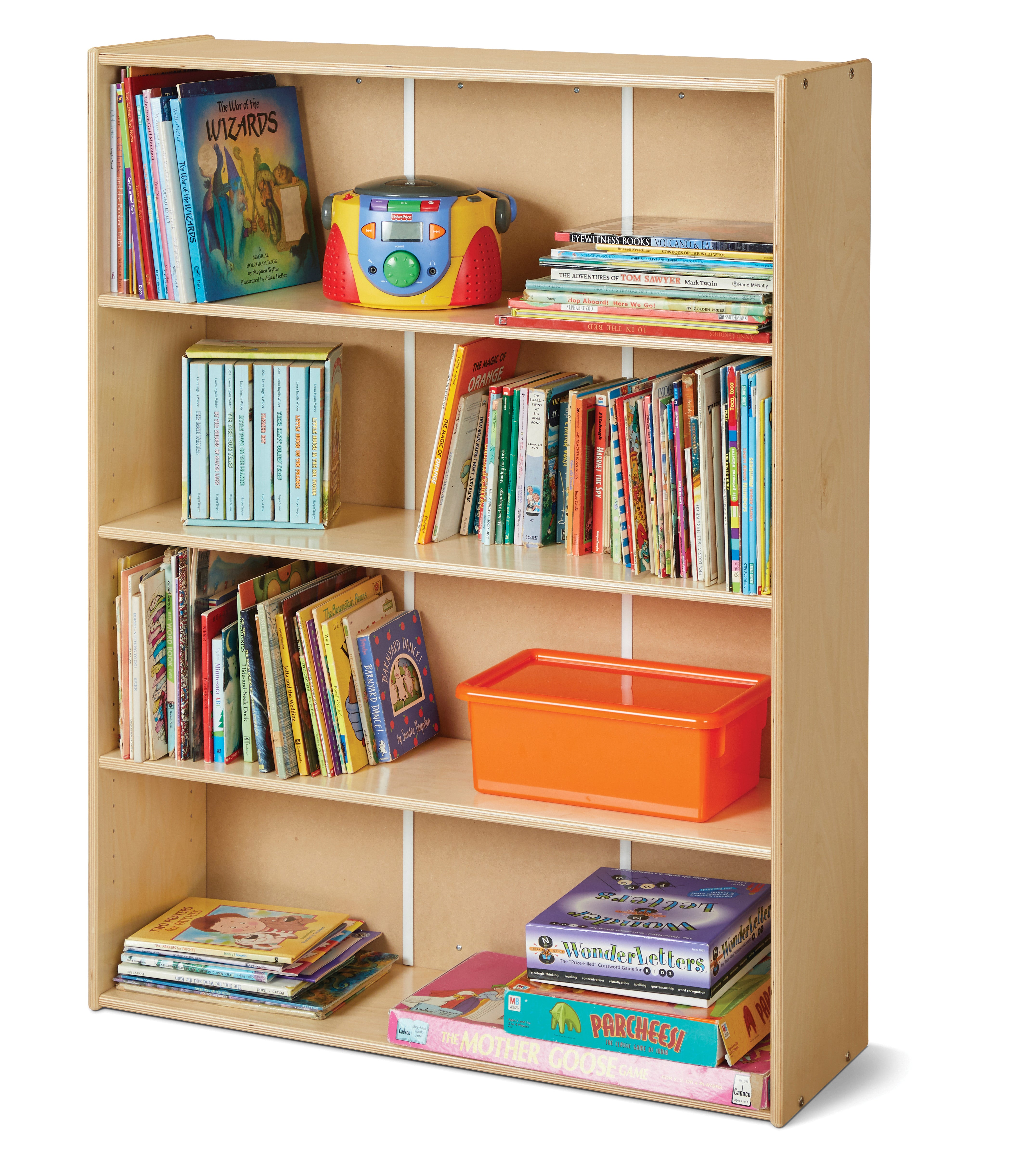 Young Time® Standard Adjustable Shelf Bookcase — 7117YT.jpg