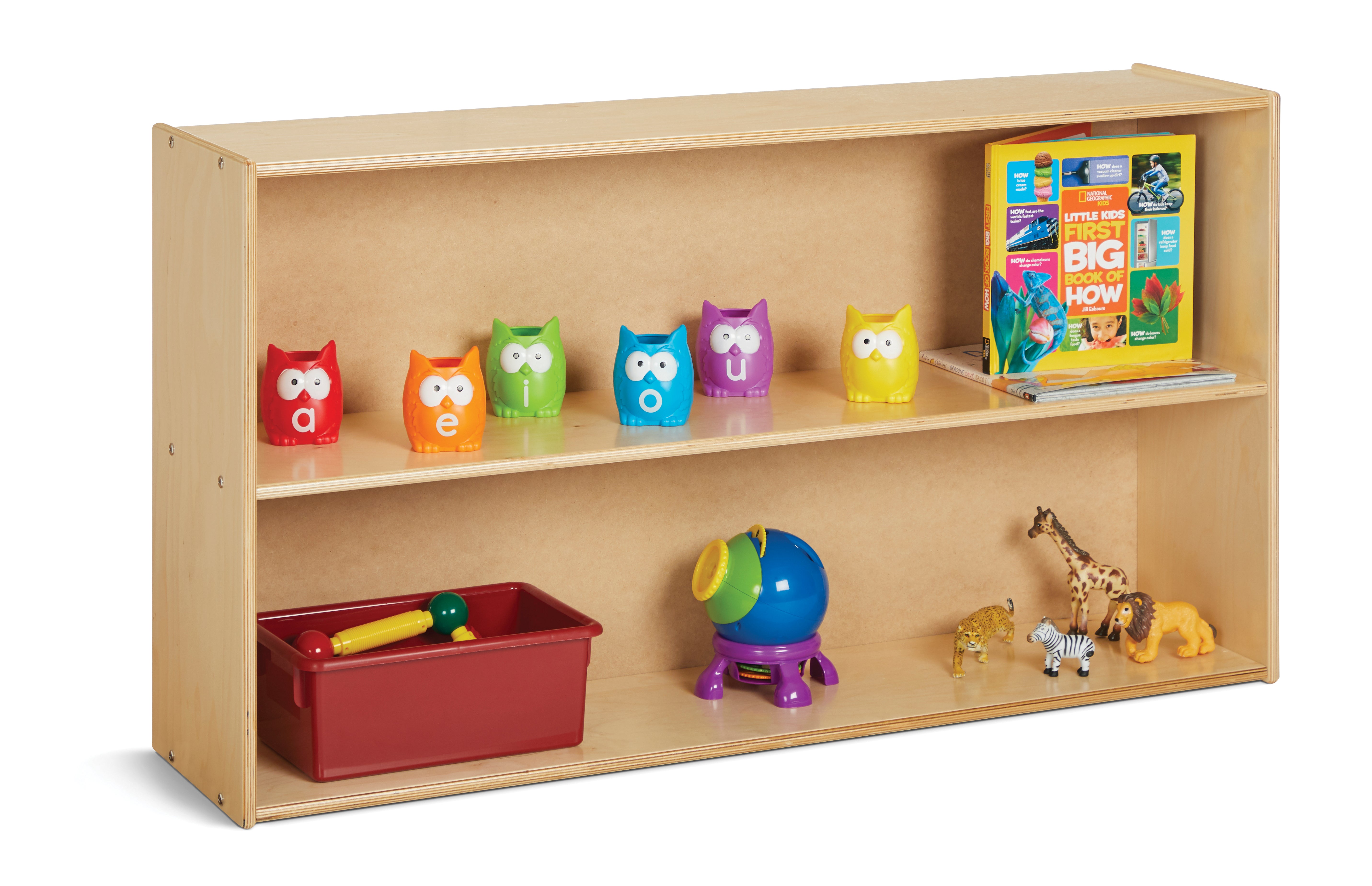 Young Time® Wooden Classroom Toy Storage Bookshelf — 7025YT.jpg