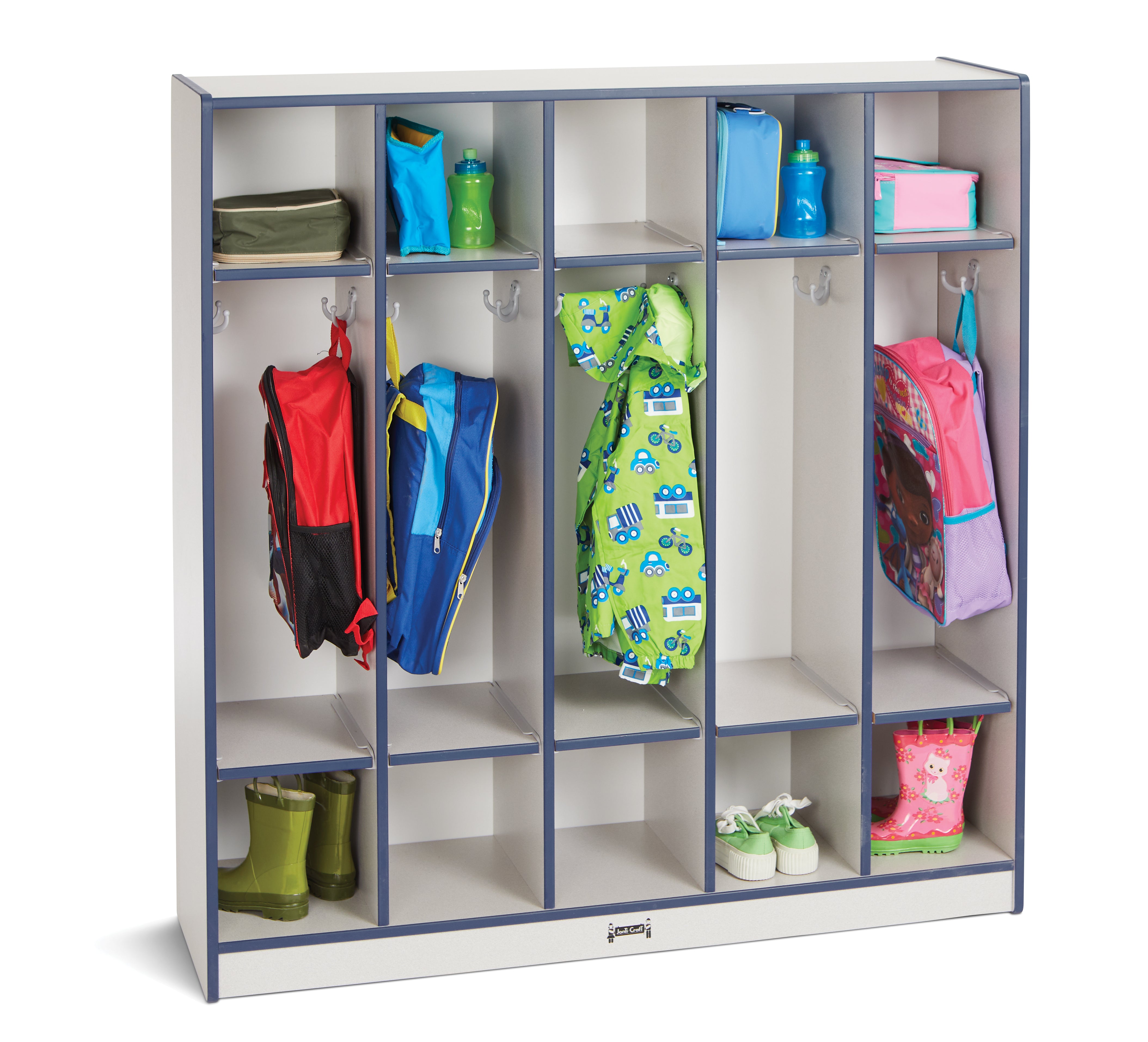 Rainbow Accents® 5 Section Coat Locker — 2681JCWW112.jpg