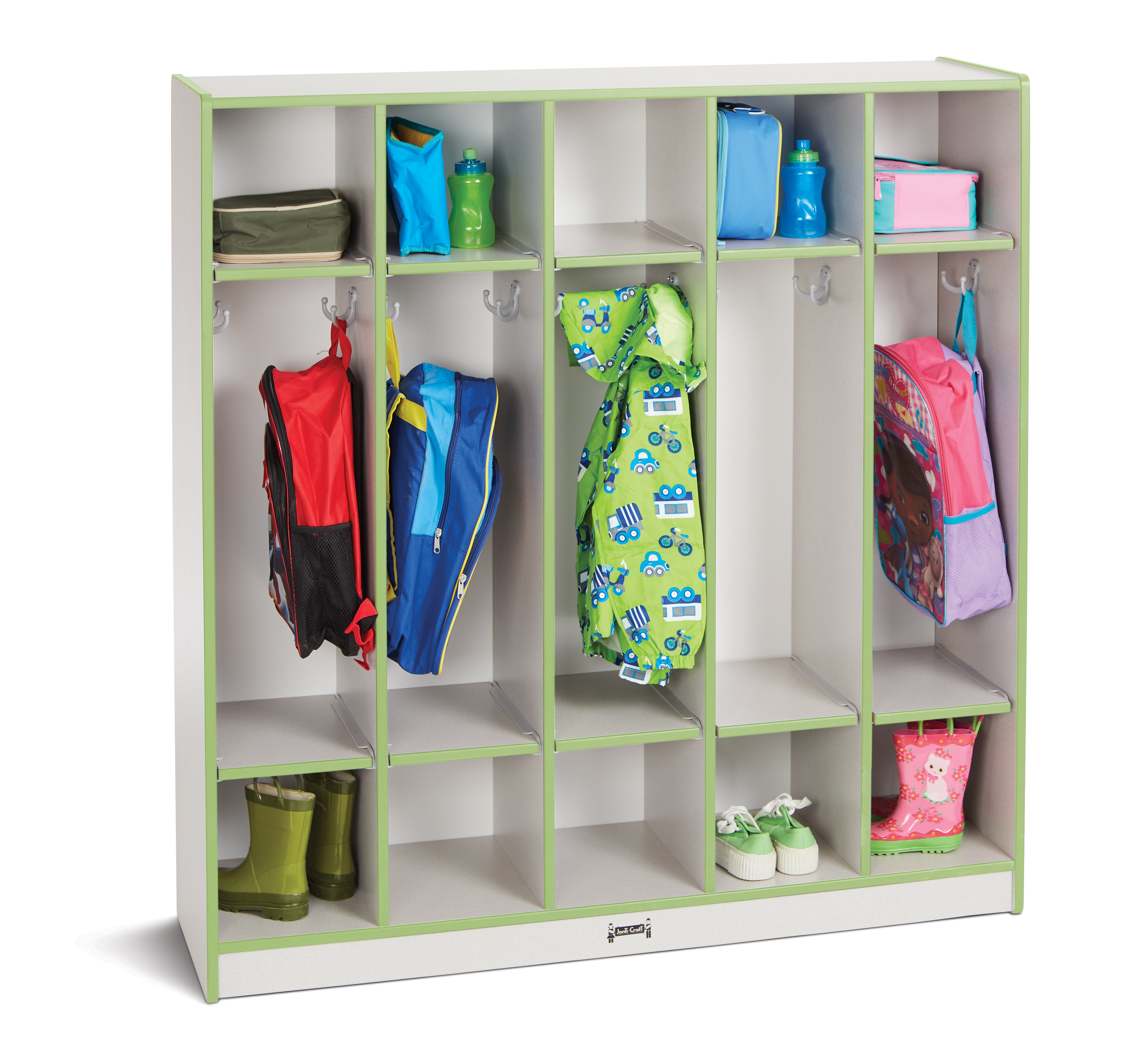 Rainbow Accents® 5 Section Coat Locker — 2681JCWW130.jpg
