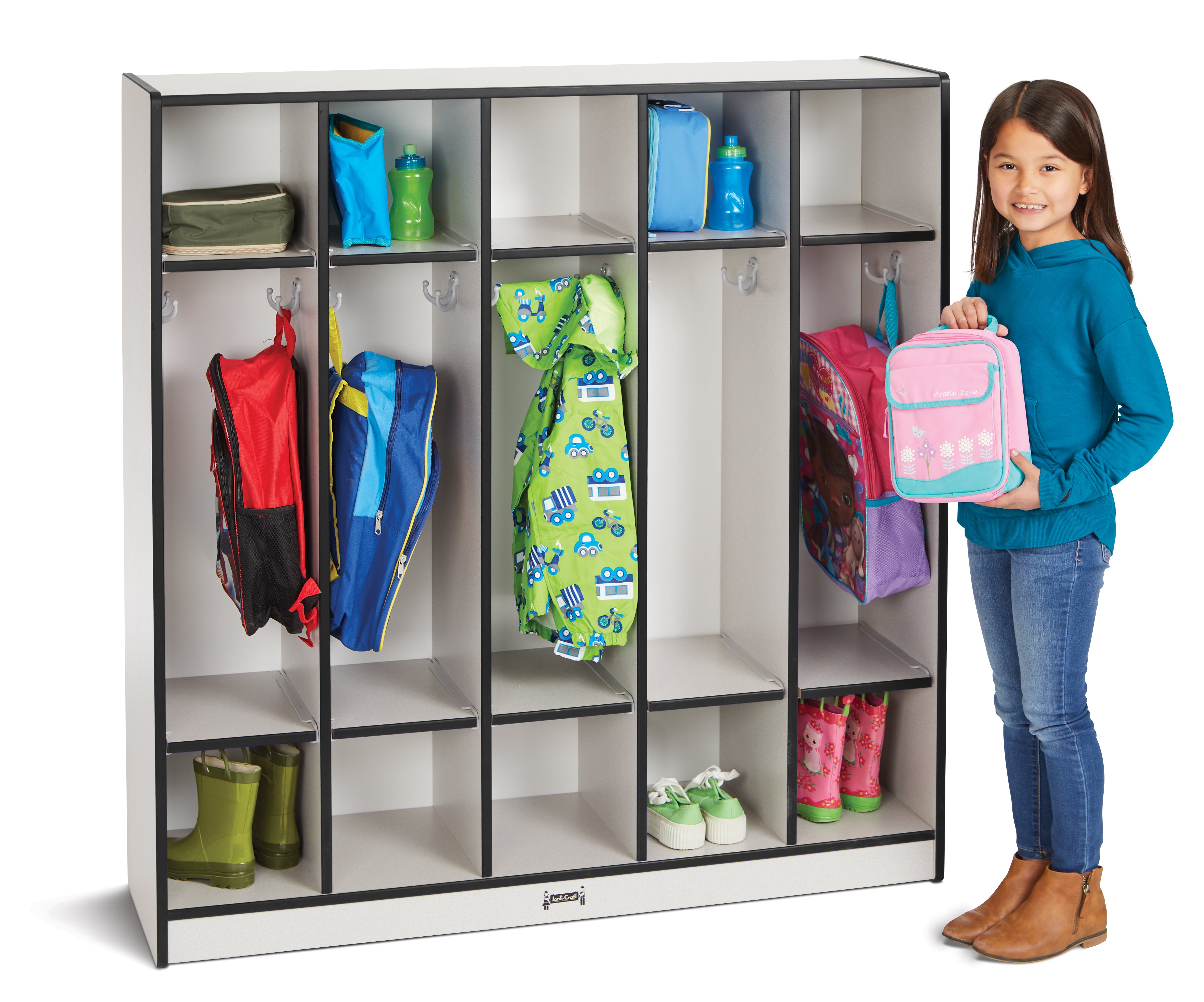 Rainbow Accents® 5 Section Coat Locker — 2681JCWW180_wkid.jpg