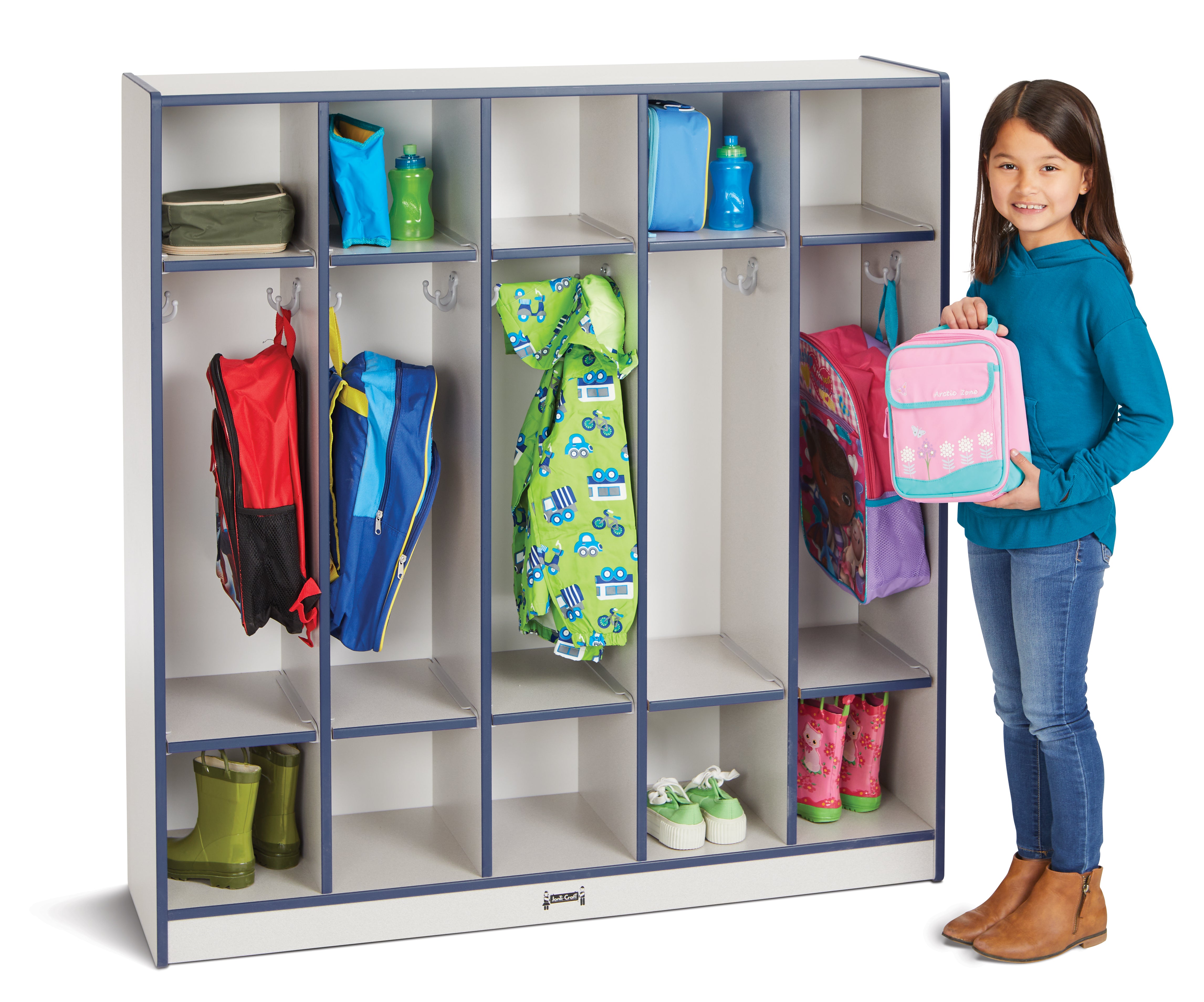 Rainbow Accents® 5 Section Coat Locker — 2681JCWW112_wkid.jpg