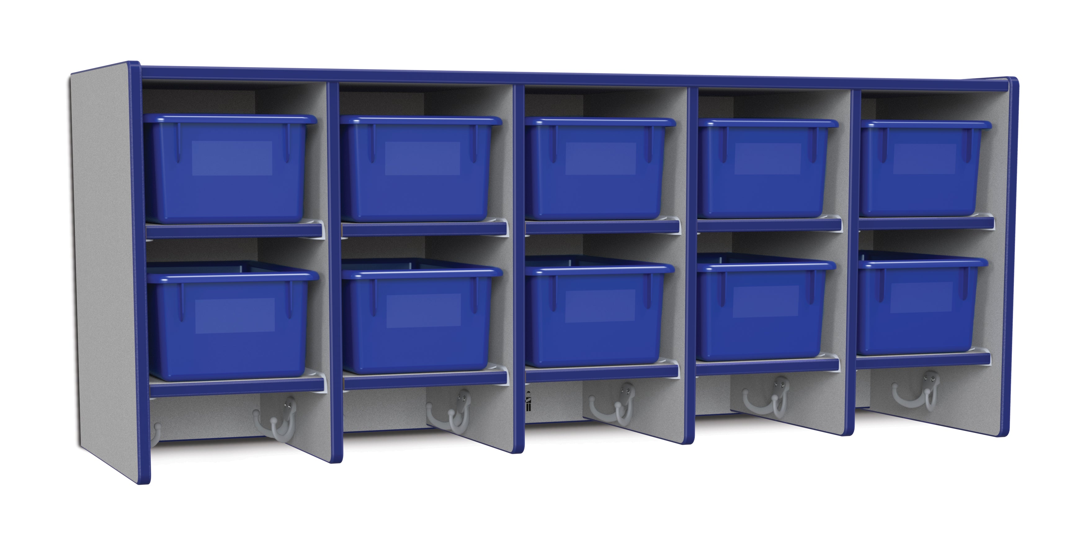 Rainbow Accents® 10 Section Wall Mount Coat Locker — 0771JC003-2.jpg