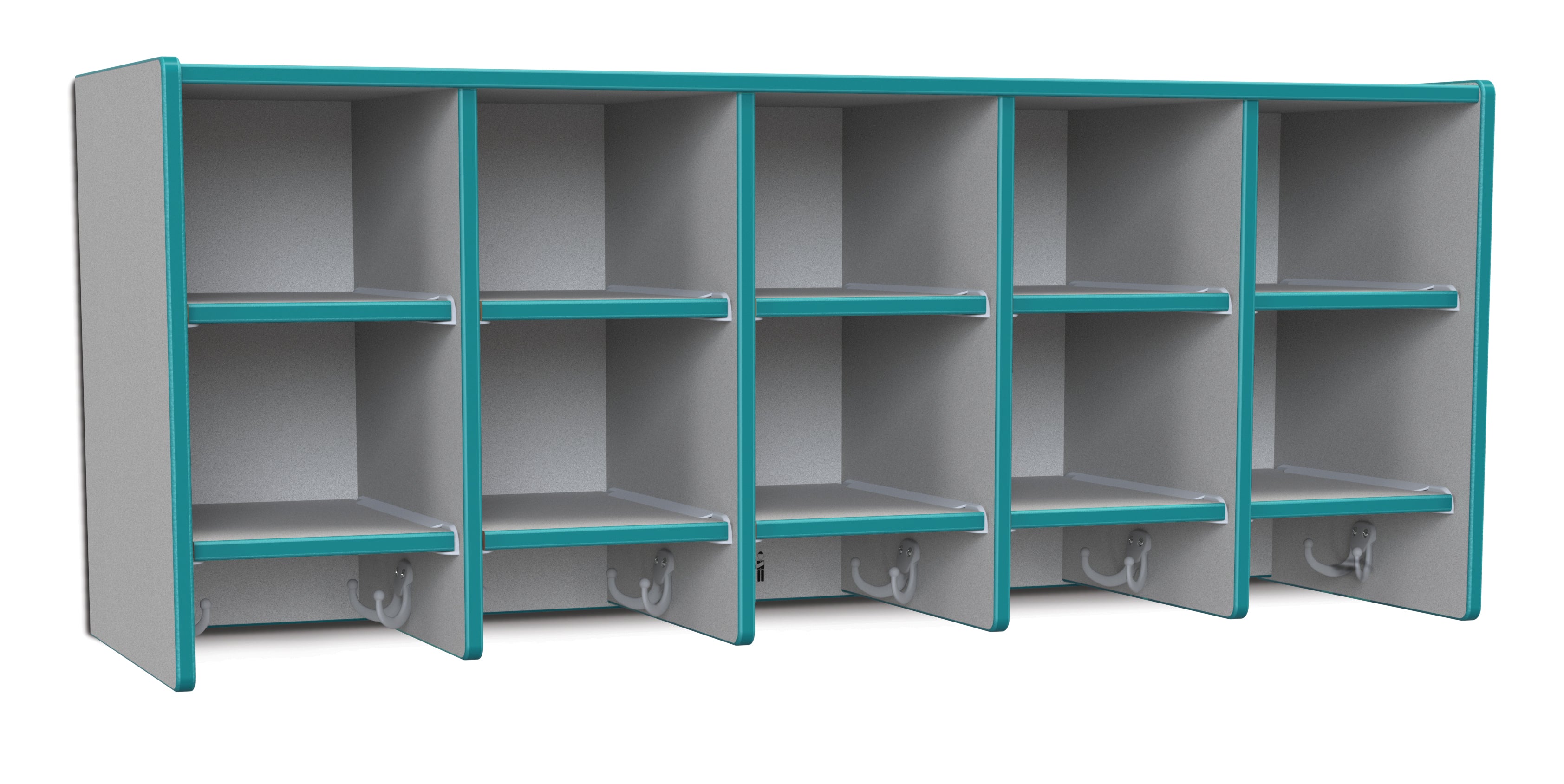 Rainbow Accents® 10 Section Wall Mount Coat Locker — 0770JC005.jpg