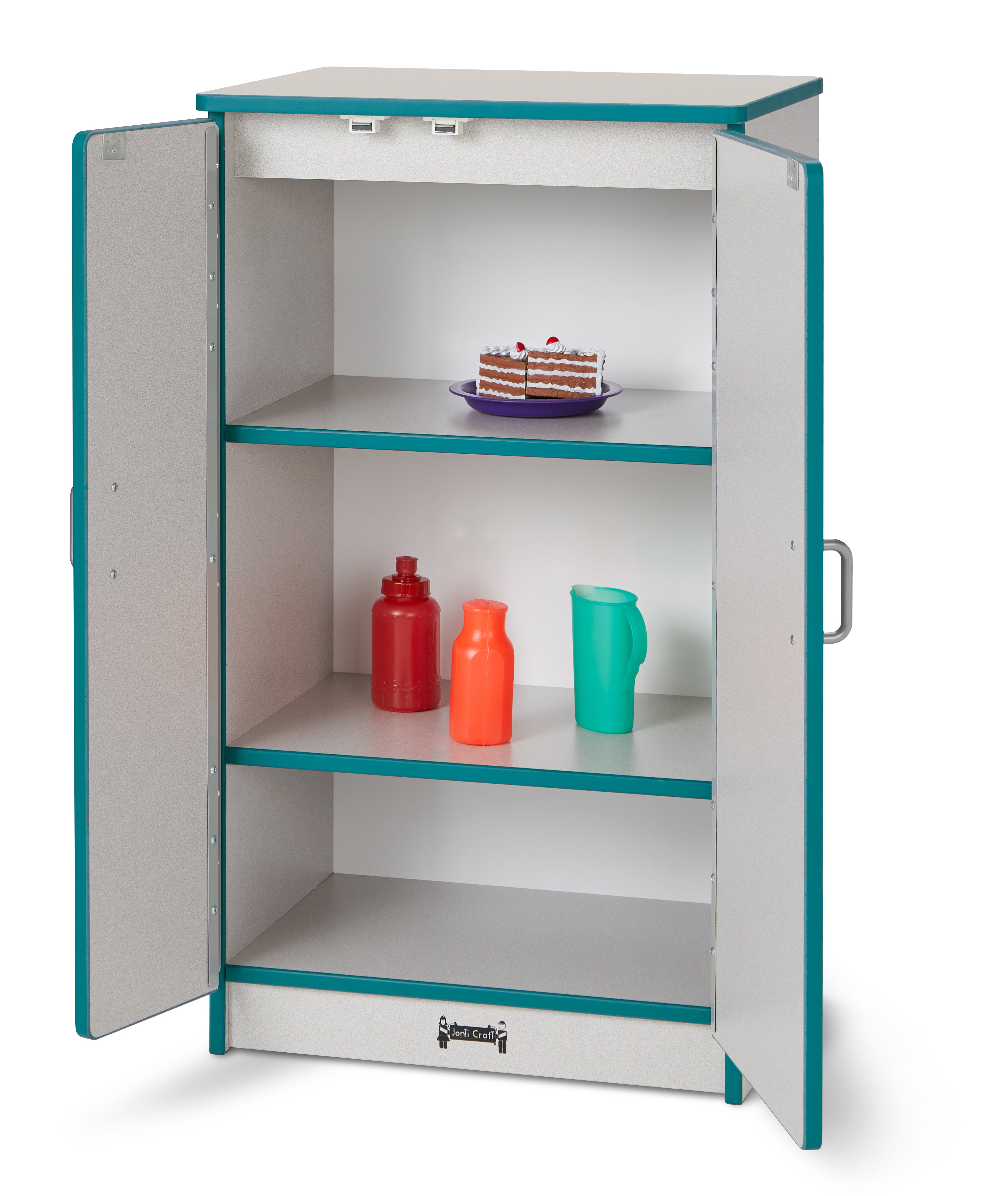 Rainbow Accents® Culinary Creations Kitchen Refrigerator — 2410JCWW005-open.jpg