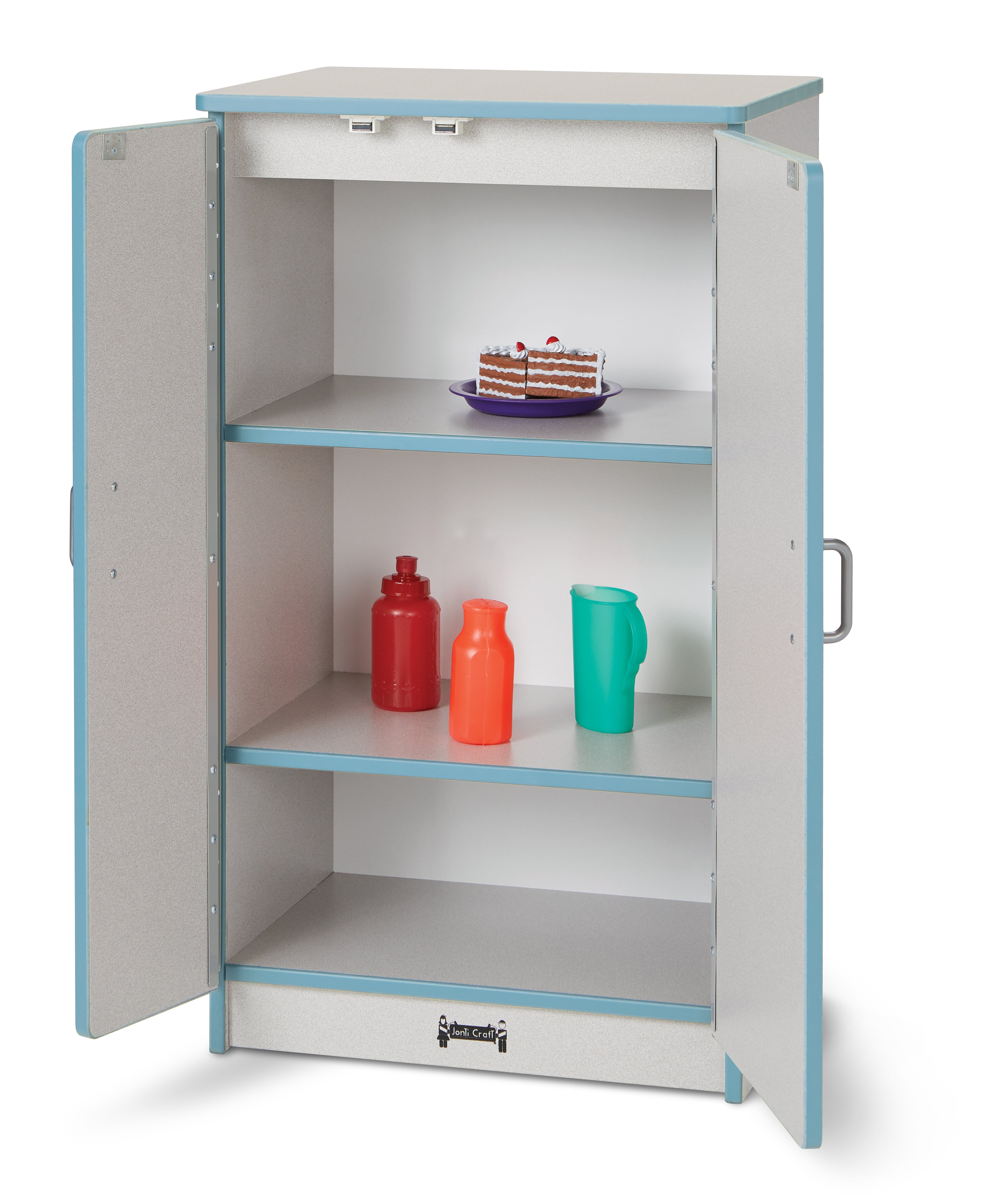 Rainbow Accents® Culinary Creations Kitchen Refrigerator — 2410JCWW131_open.jpg