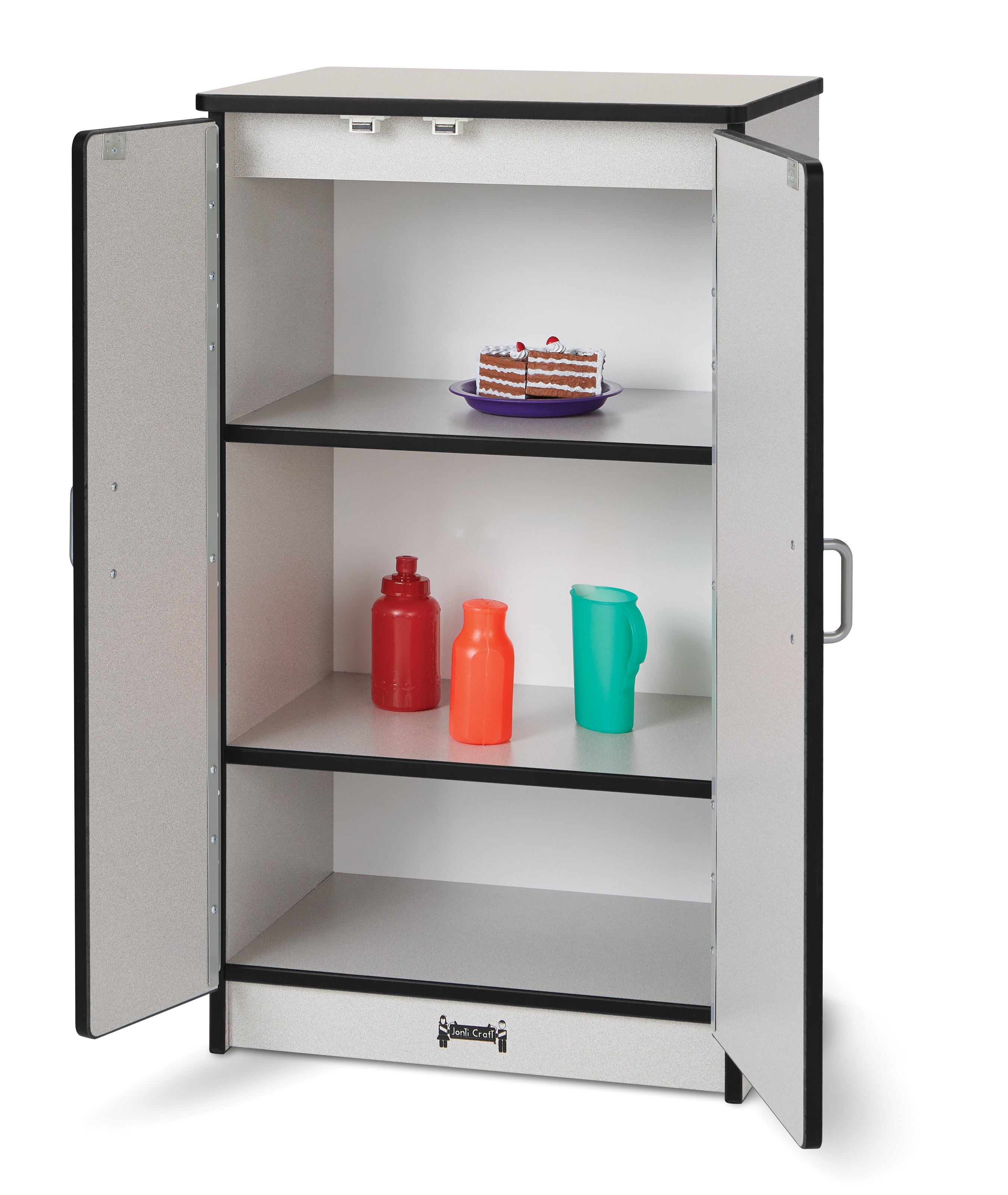 Rainbow Accents® Culinary Creations Kitchen Refrigerator — 2410JCWW180_open.jpg