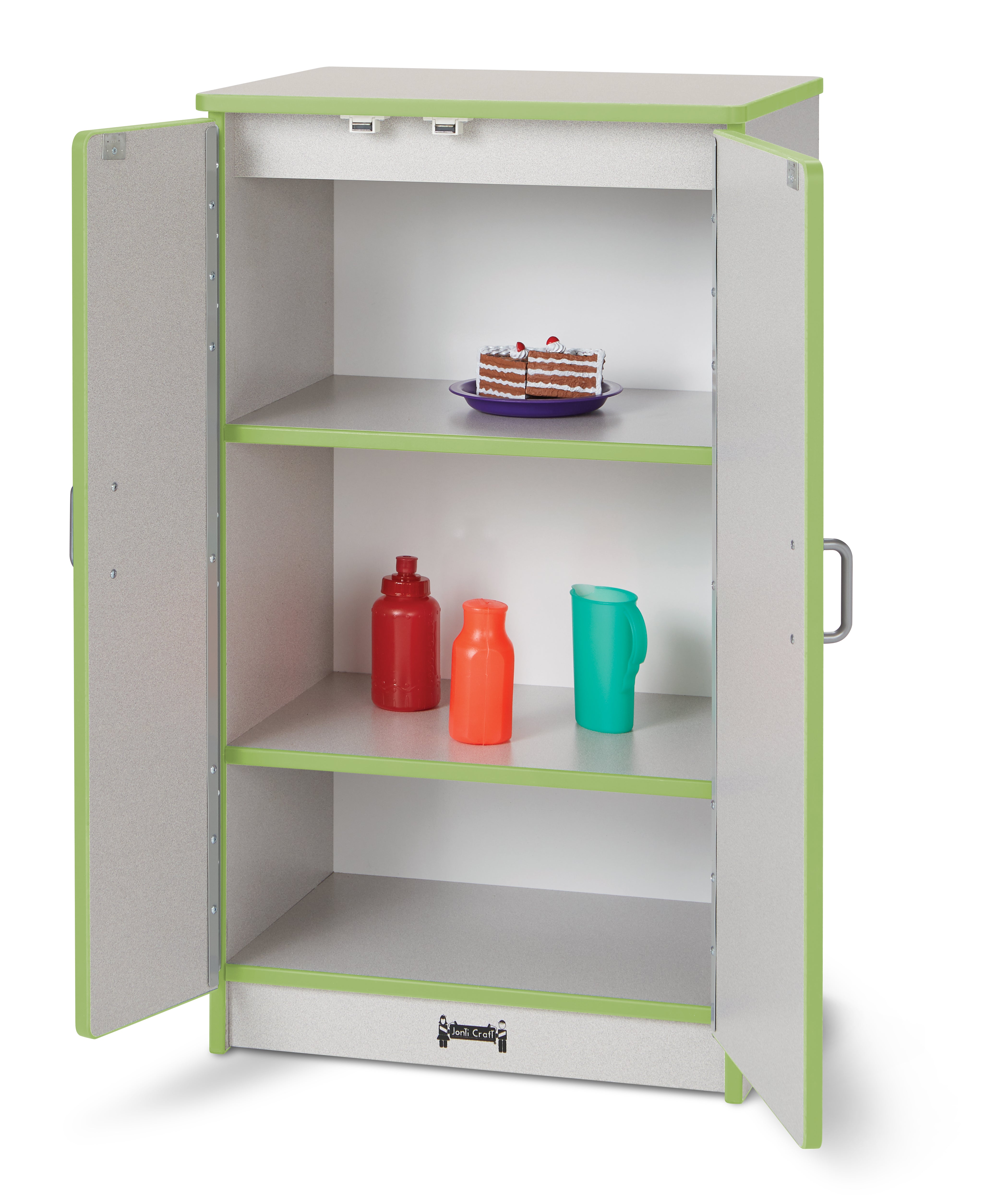 Rainbow Accents® Culinary Creations Kitchen Refrigerator — 2410JCWW130_open.jpg