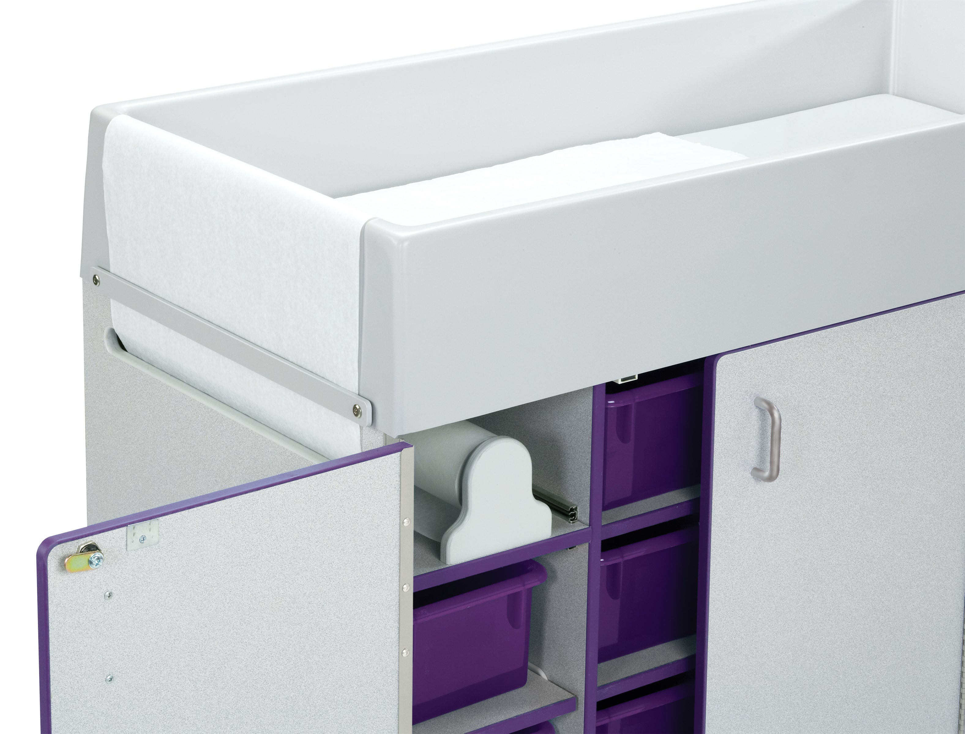 Rainbow Accents® Diaper Changer with Stairs — 5148JC004_paper.jpg