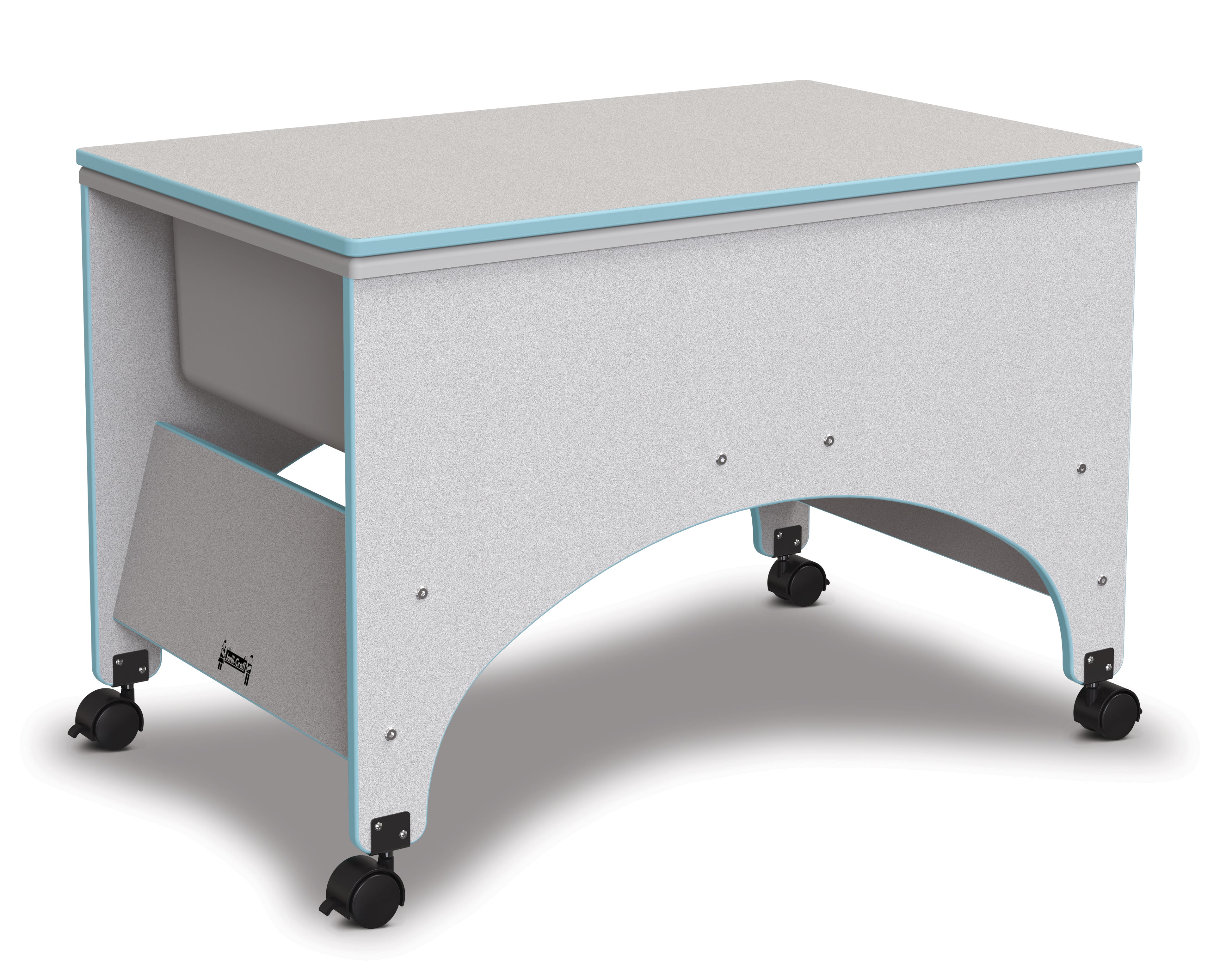 Rainbow Accents® Space Saver Sensory Table — 2857JC131-lid.jpg